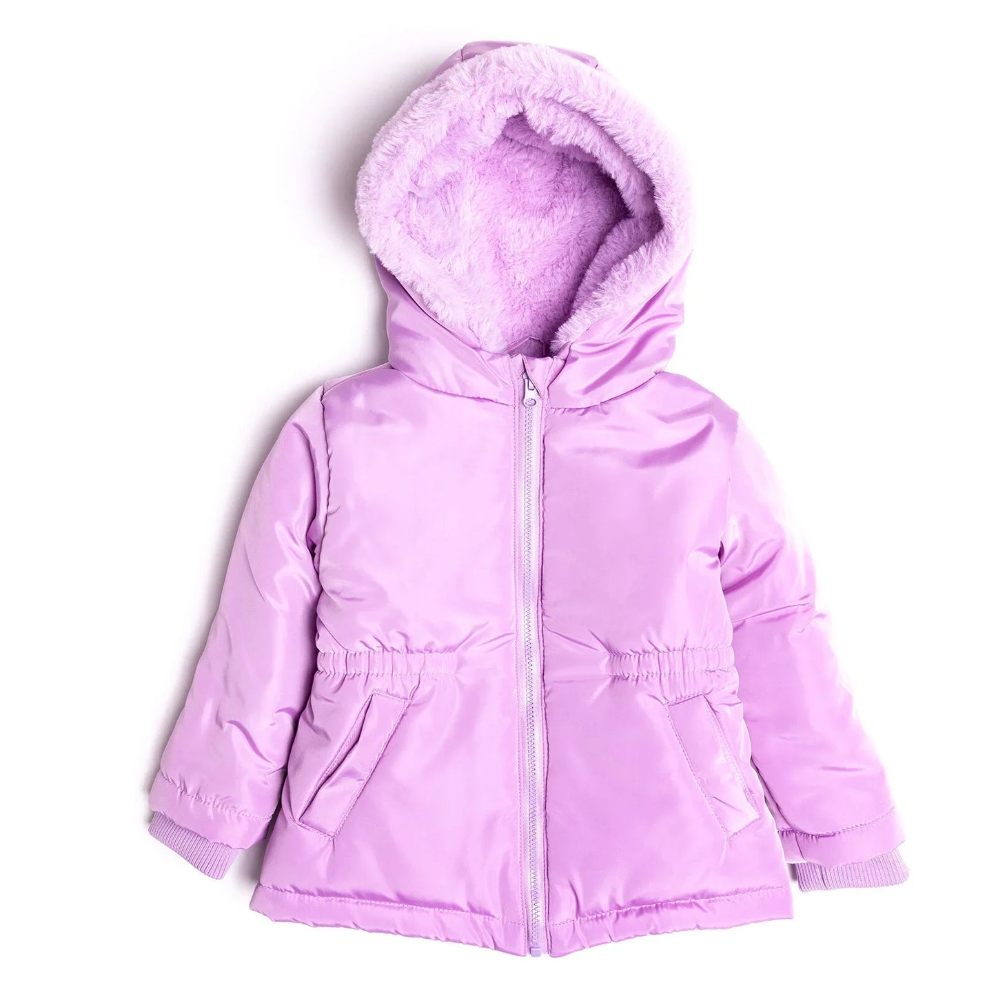 HelloBaby Hooded Coat - Purple