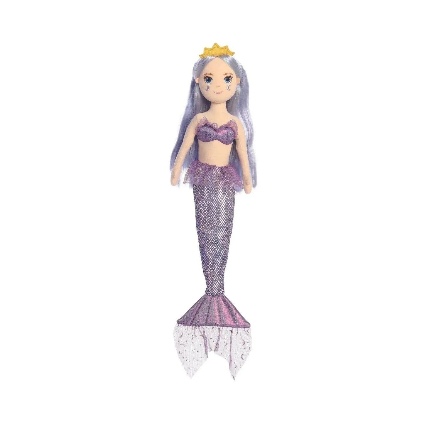Sea Sparkles Lavender Mermaid Soft Toy