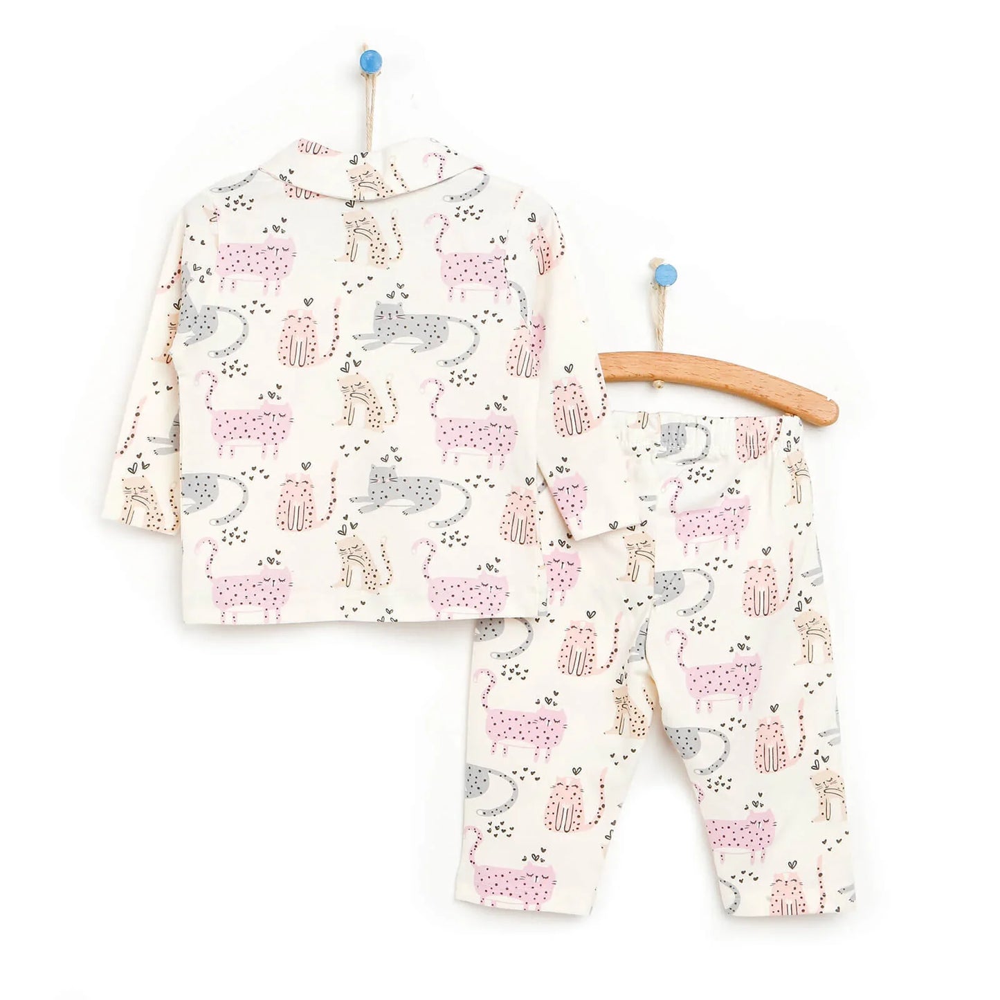 HelloBaby Basic Baby Girl Pyjamas Set - Multicolour