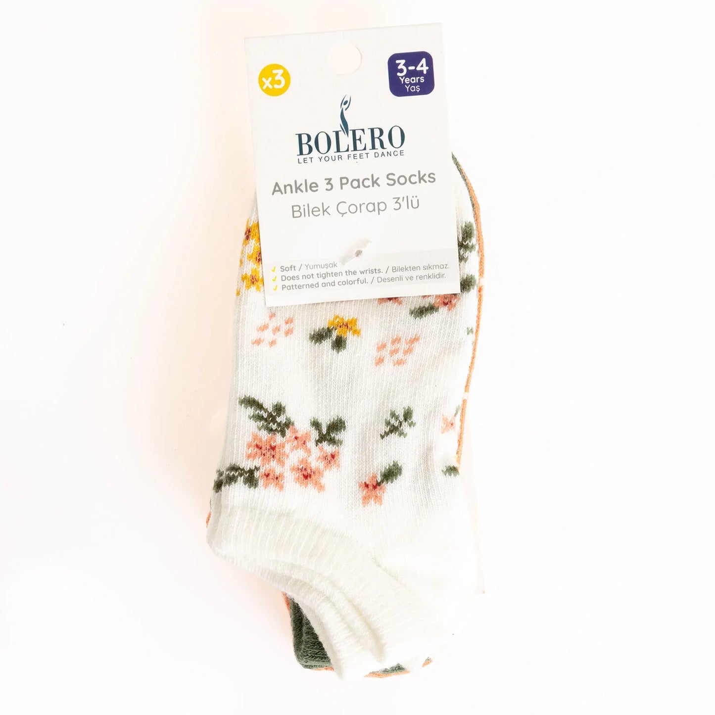 Be Cool Baby Boy Pack of 3 Socks - Green