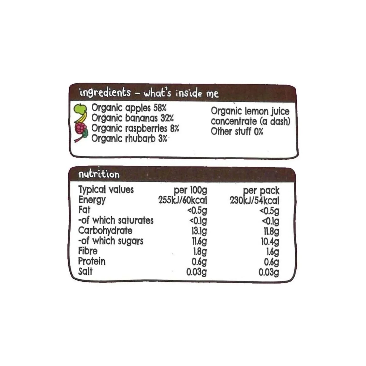 Ella's Kitchen Organic Smoothie The Pink One Baby Food Pouch 6+ Months 90g