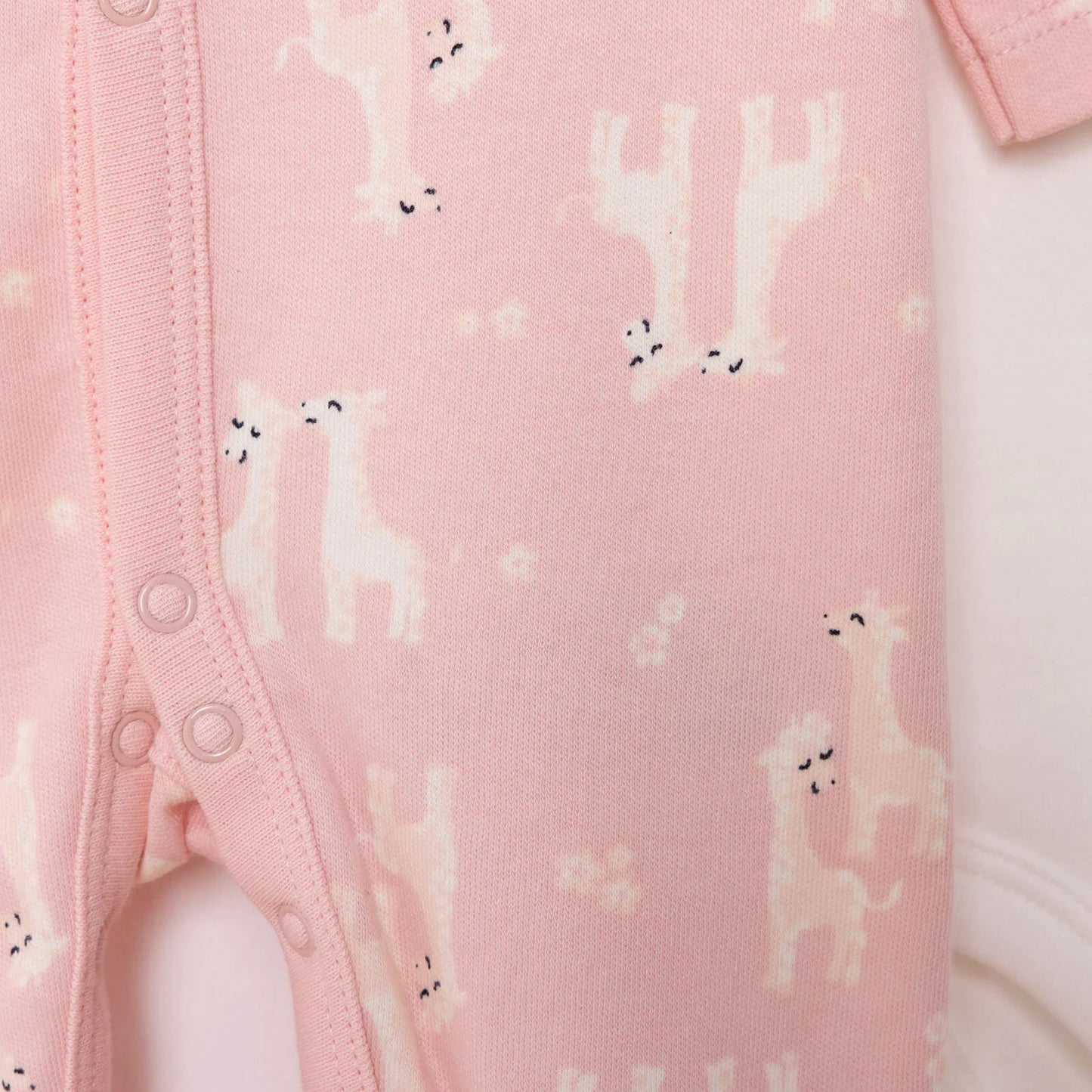 HelloBaby Baby Girl Body-Jumpsuit-Hat - Salmon