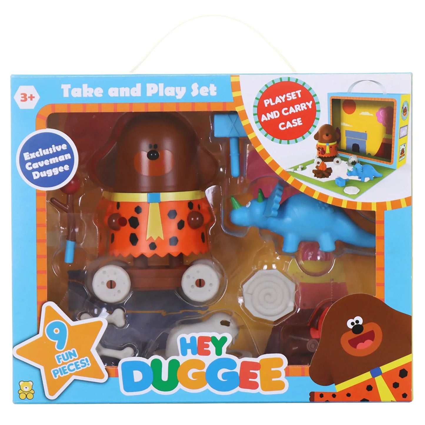 Hey Duggee Secret Surprise Take and Play Set Dinosaurs with Duggee