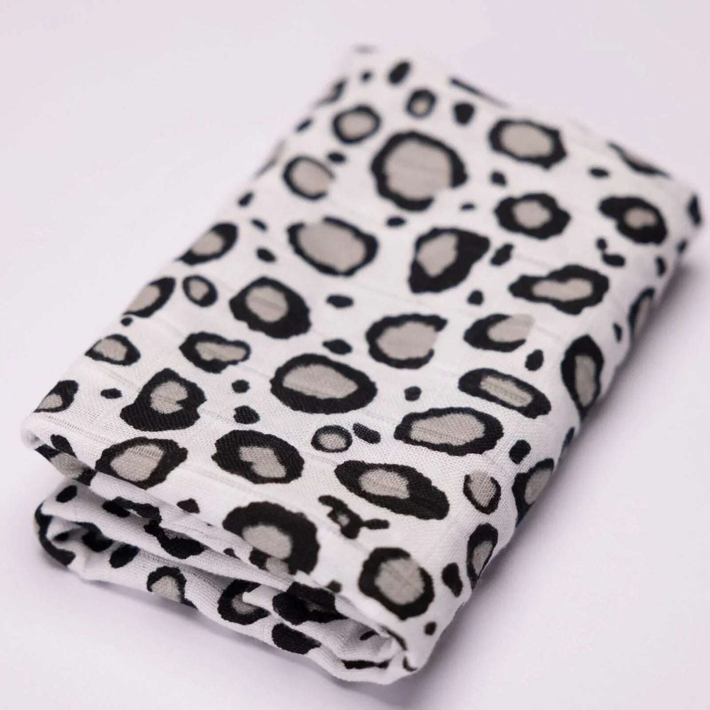 MuslinZ 3 Pack Bamboo/Organic Cotton Muslin Squares 70x70cm - Leopard