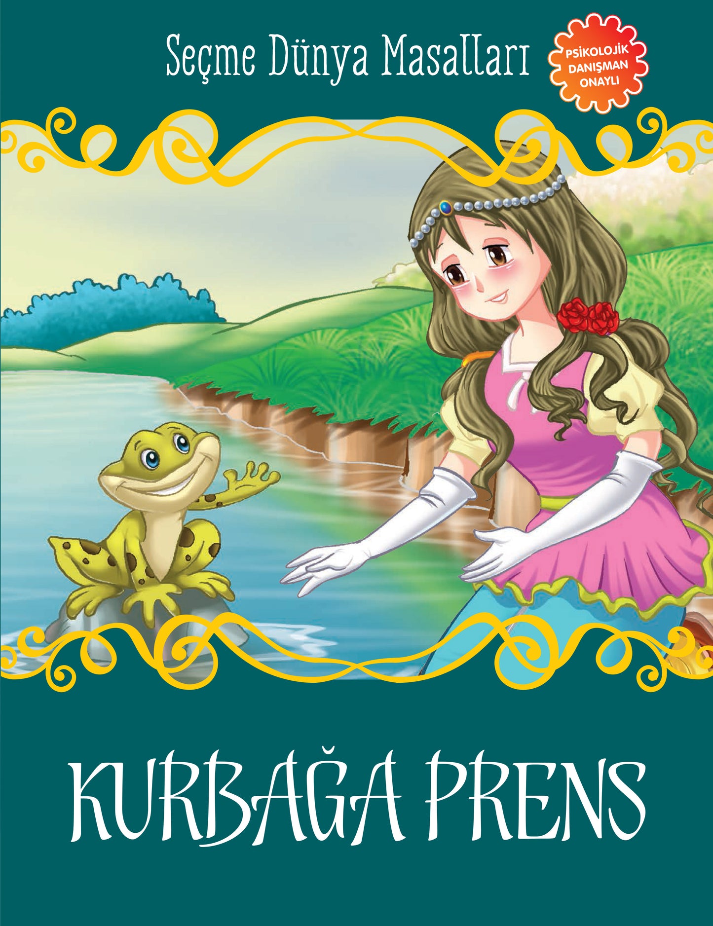 Kurbağa Prens - Seçme Dünya Masalları – Kolektif – Parıltı Yayınları – kitap kapağı