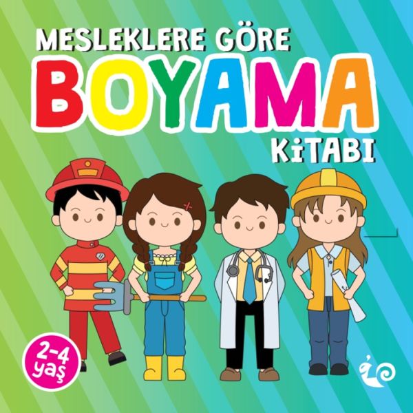 Mesleklere Göre Boyama Kitabı – Sunguralp Şolpan – Çikolata Yayınevi – kitap kapağı