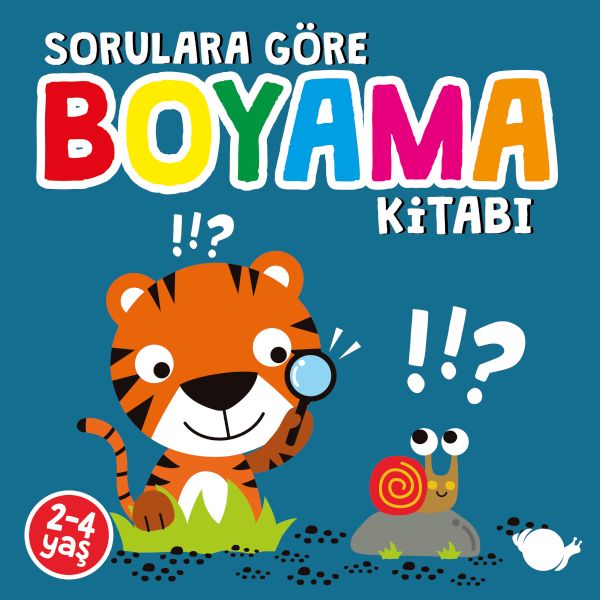 Sorulara Göre Boyama Kitabı – Sunguralp Şolpan – Çikolata Yayınevi – kitap kapağı