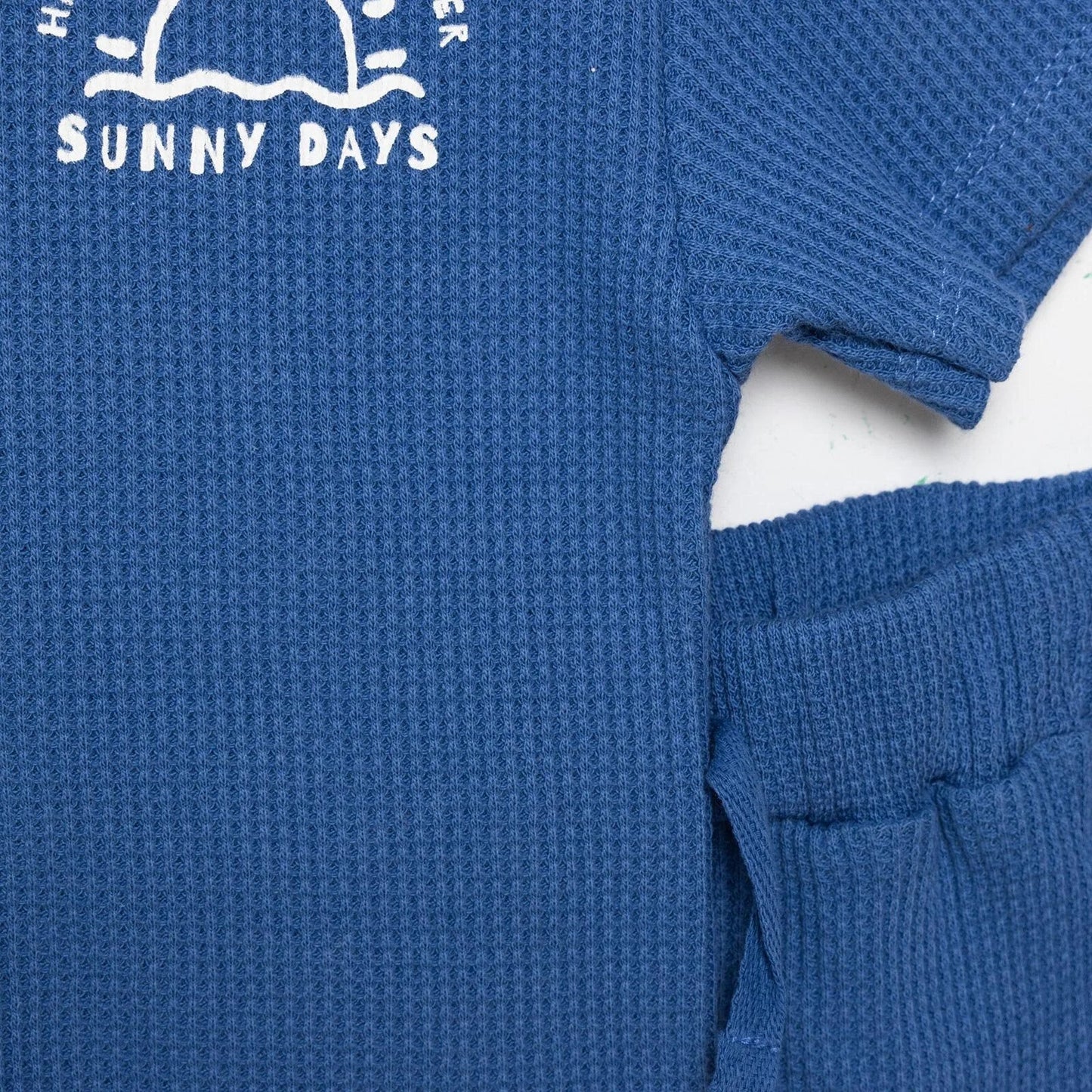 HelloBaby Little Sailor Boy Tshirt-Short - Blue