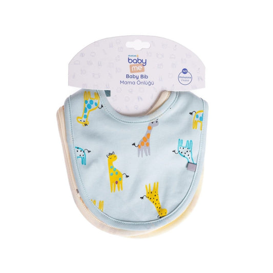 baby me Animals Baby Bib Pack of 3