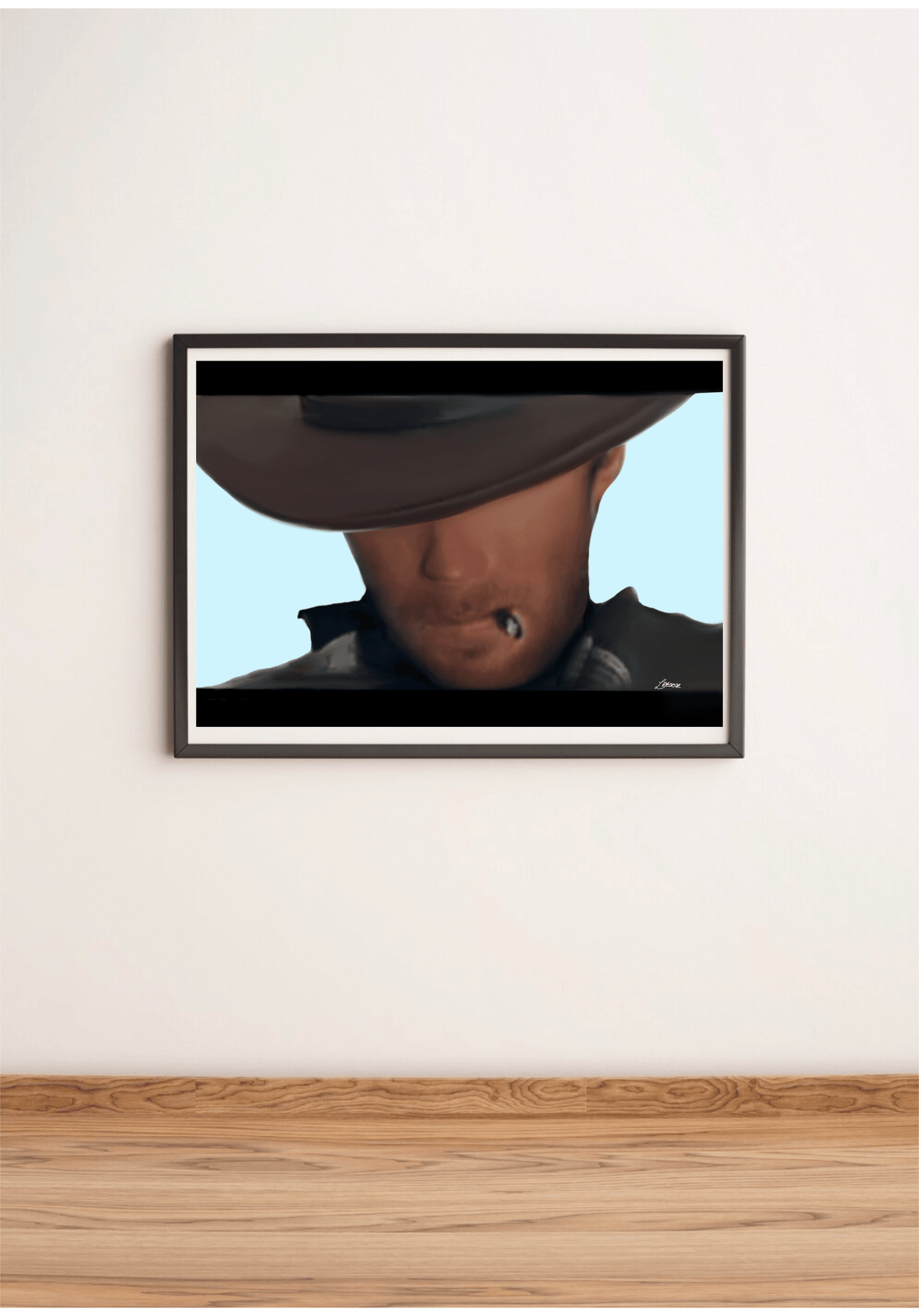 Clint Eastwood Print – The Man with No Name Art