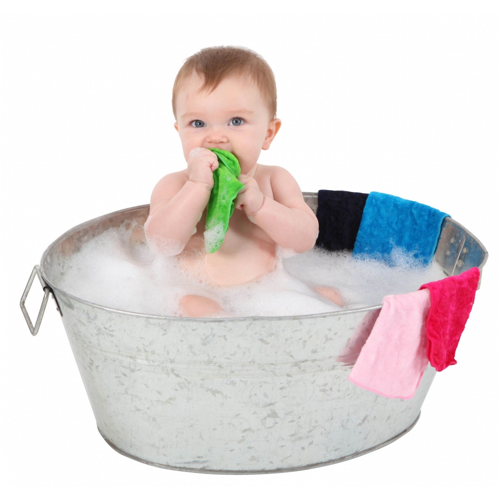 Cotton Facewashers / Reusable Wipes - Pack of Six