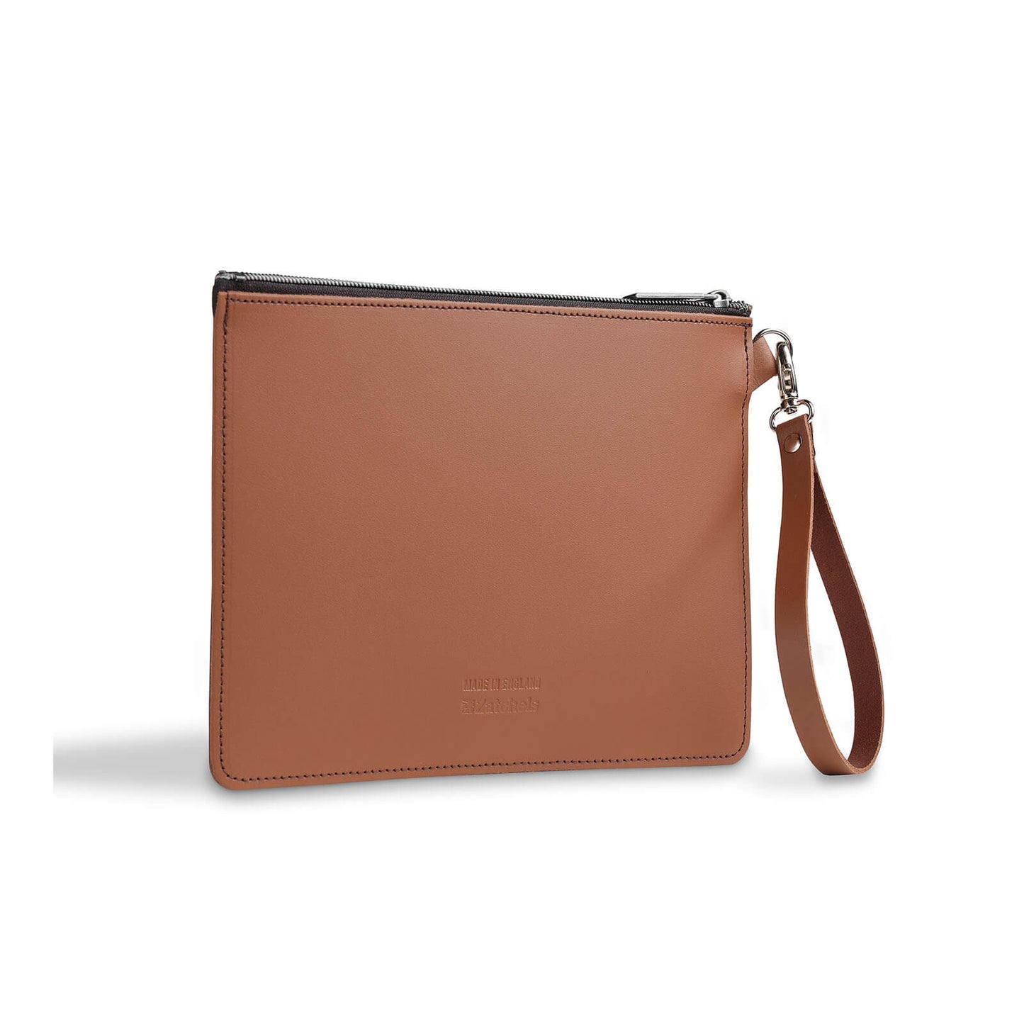 Handmade Leather Folio Case - Chestnut-1