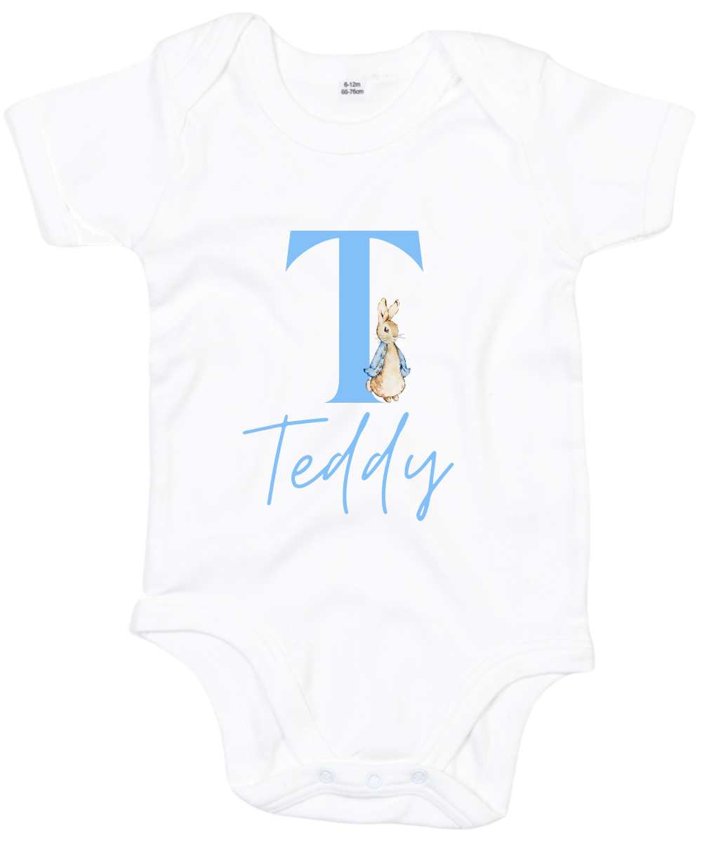 Personalised Peter Rabbit Bodysuit