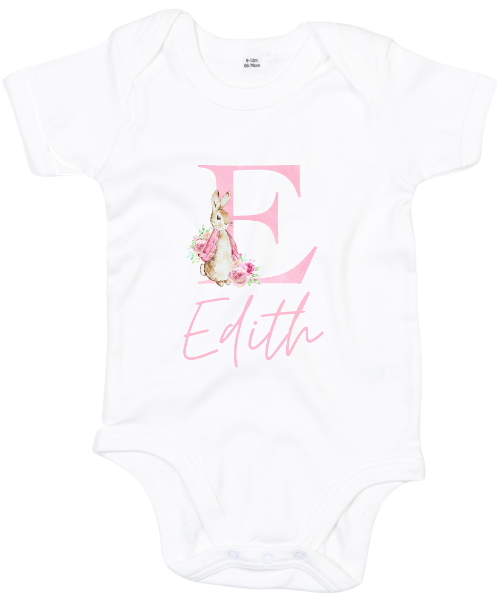 Personalised Flopsy Bunny Bodysuit