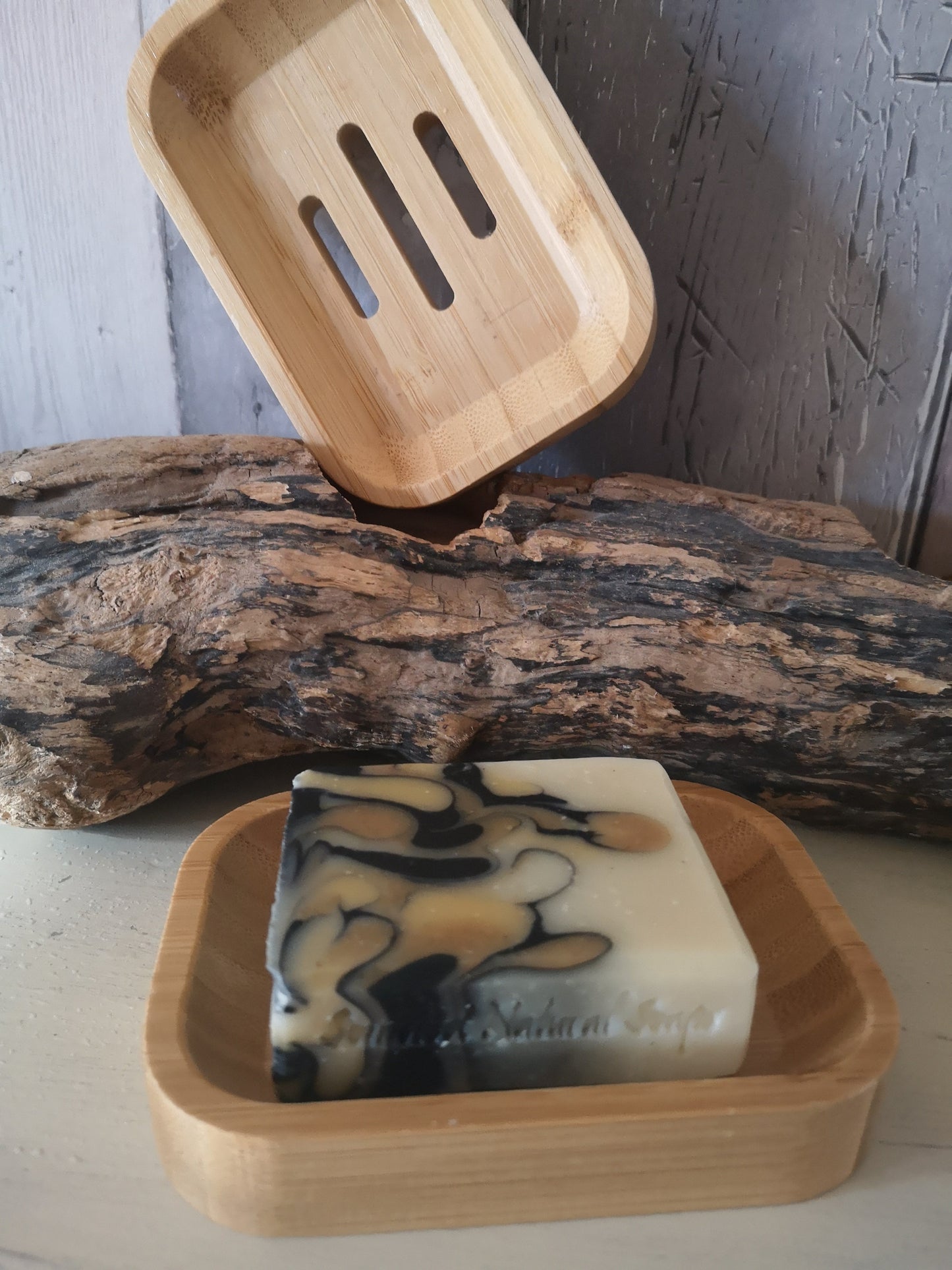 Bamboo slated drainer