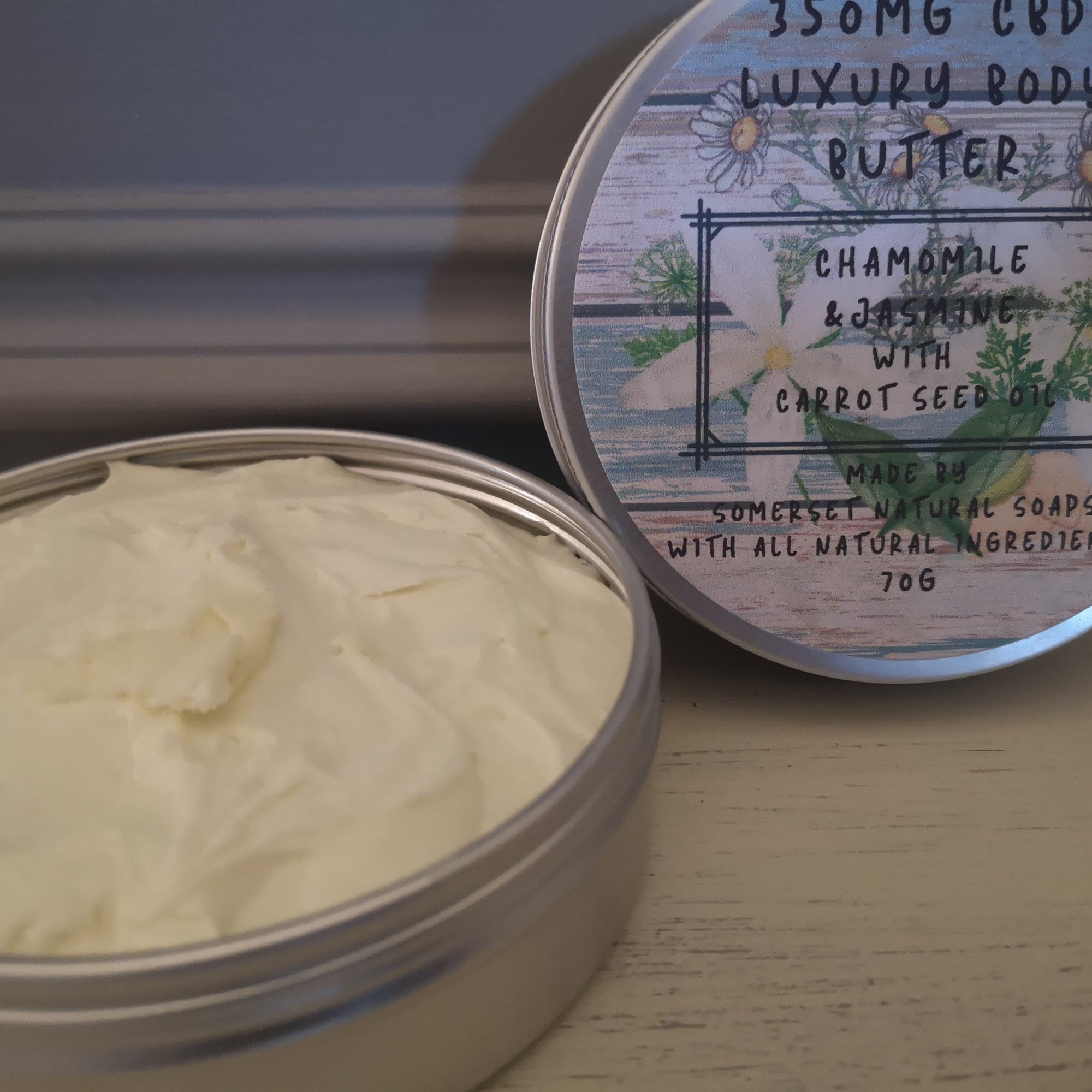 Chamomile & Jasmine Luxury CBD Body Butter