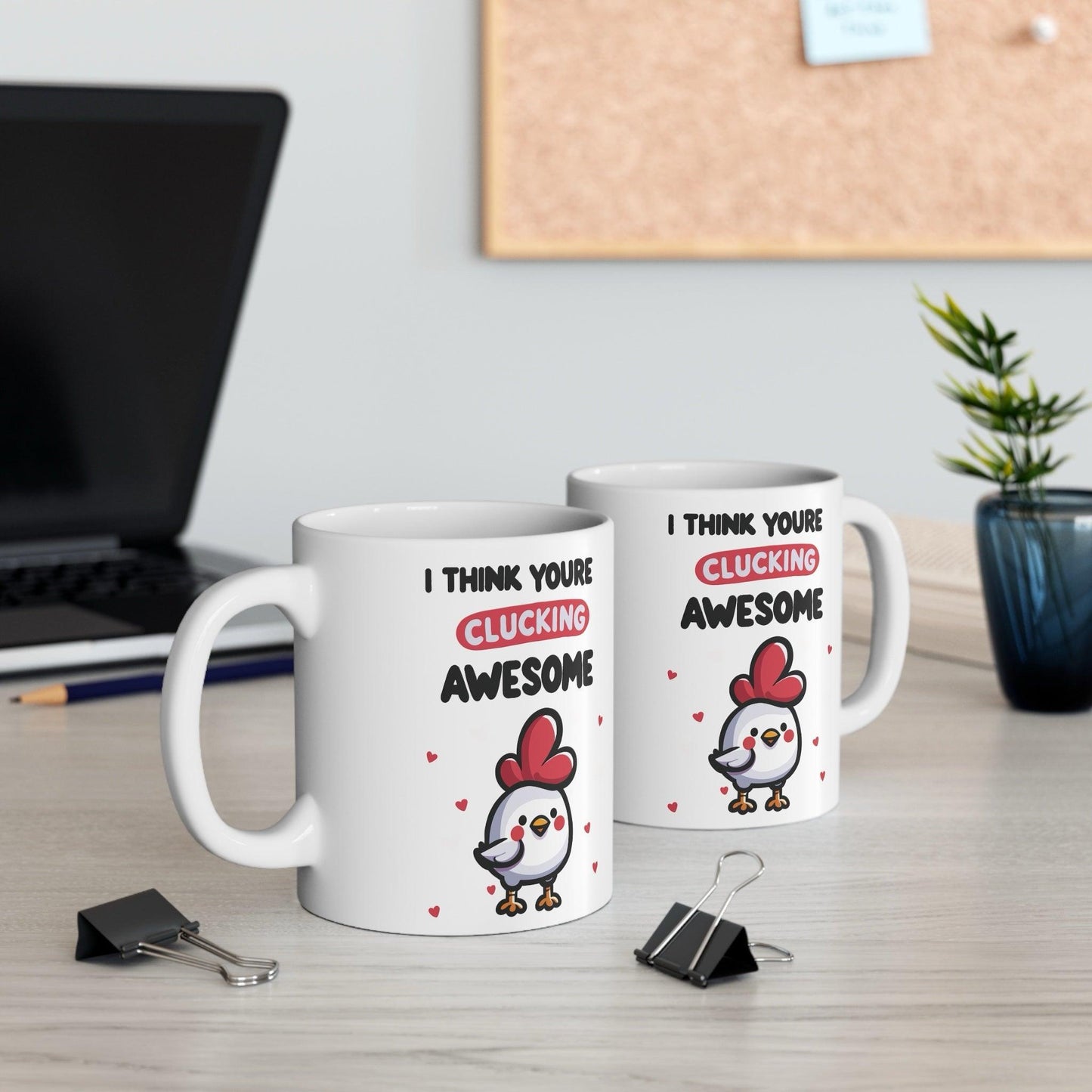 Clucking Awesome Chicken Mug – Fun Gift for Coffee Lovers