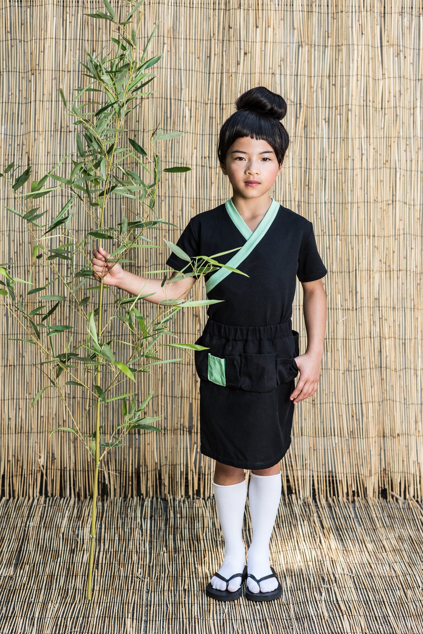 Kimono Style T Shirt for Kids-2
