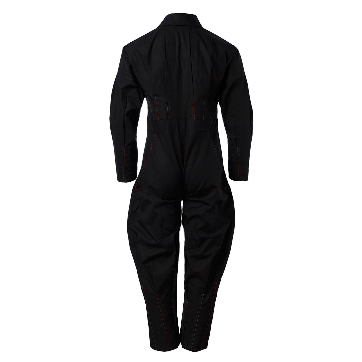 Black Boiler Suit for Kids-2