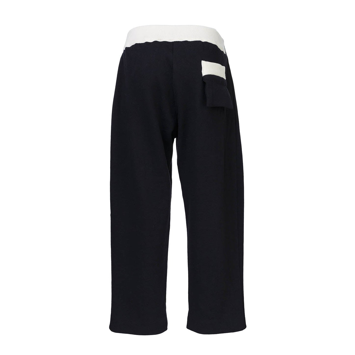 Black Sweatpants Organic Cotton Fleece-2