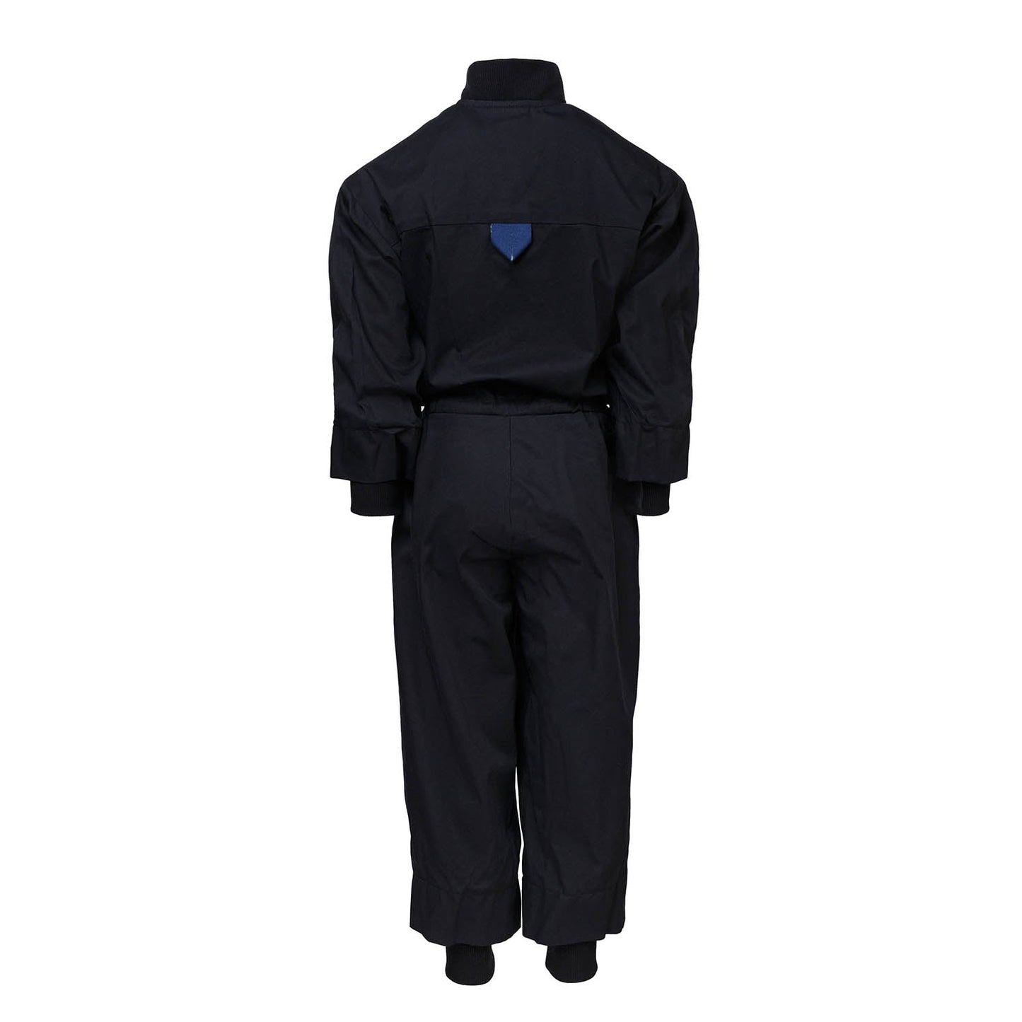 Black Cotton Kids Overall-2