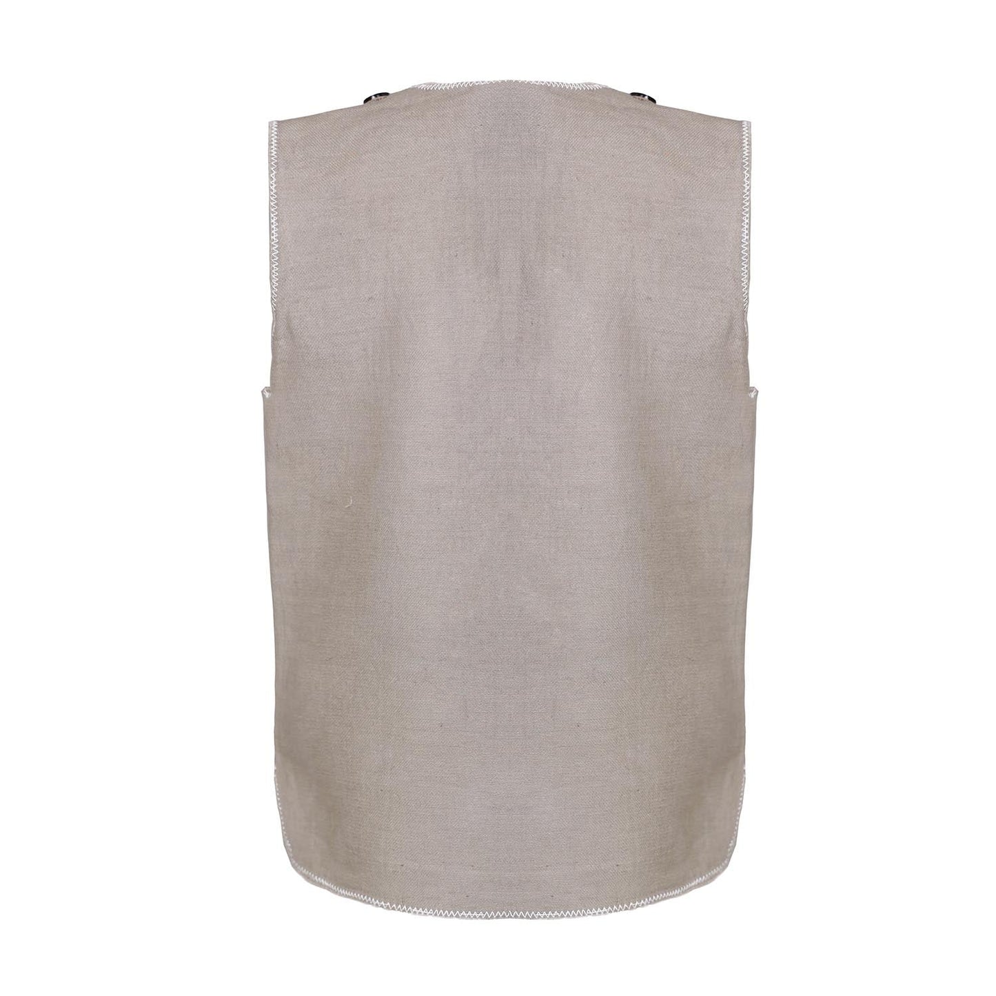 Khaki Vegan Cashmere Weganool Baby Tunic-2