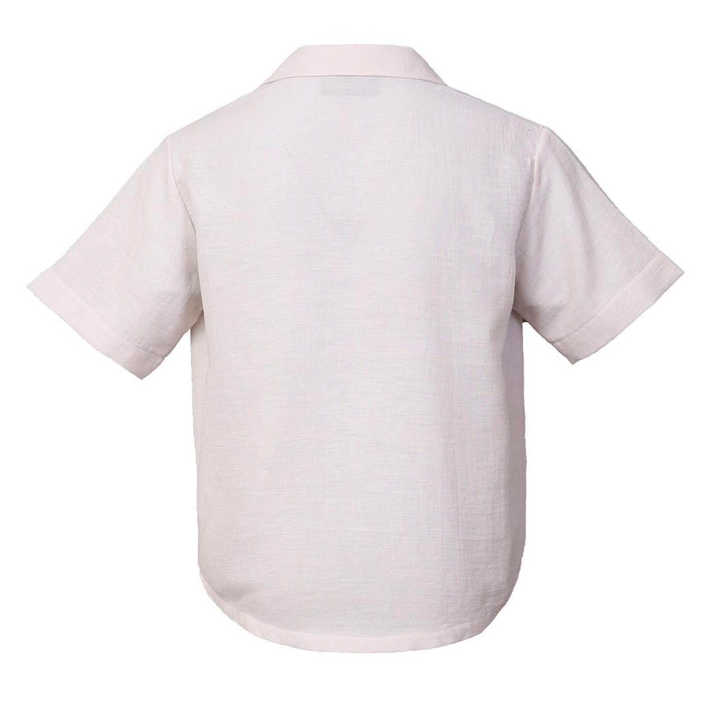 Kids Shirt in Cream Weganool Vegan Cashmere-2