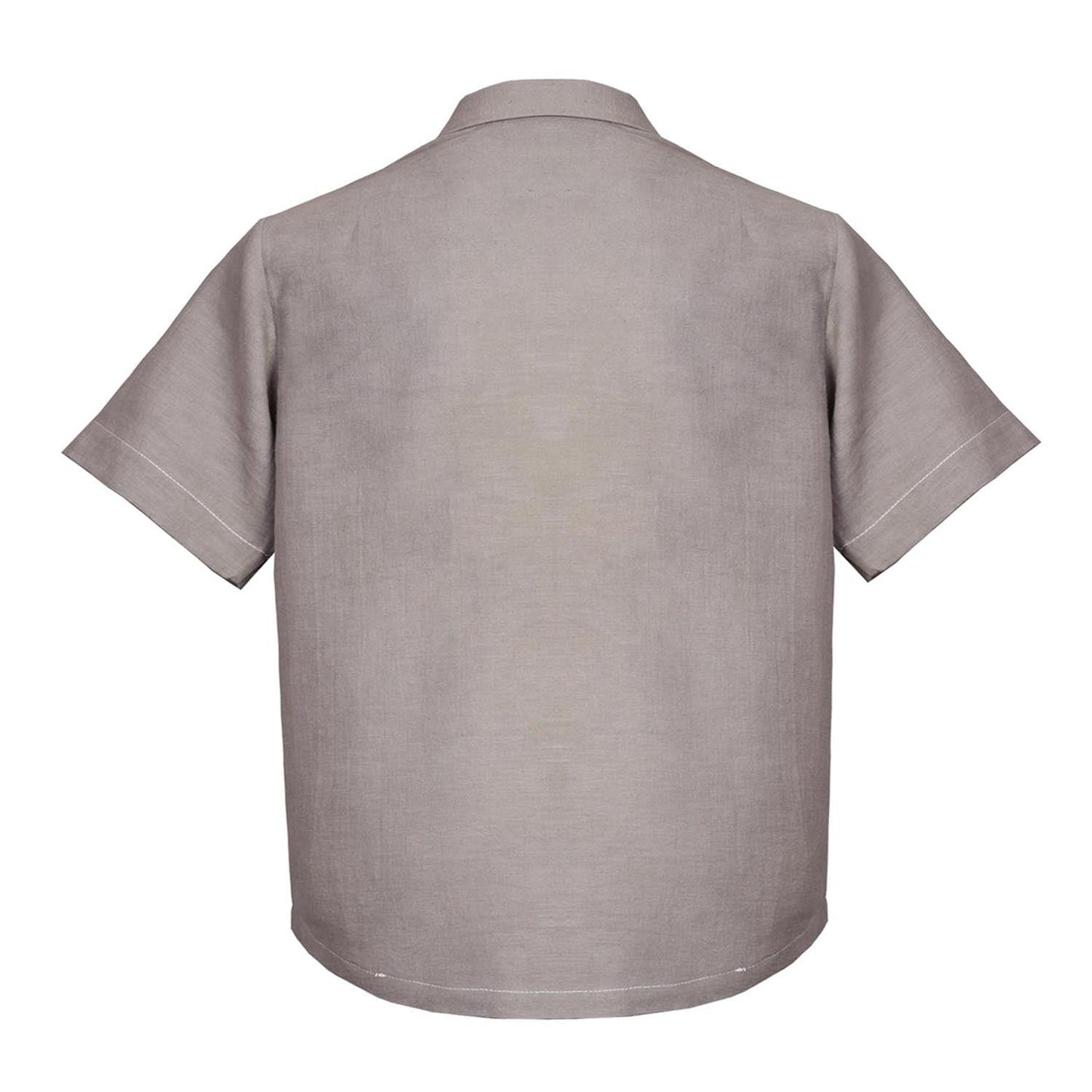 Kids Shirt in Khaki Weganool Vegan Cashmere-2