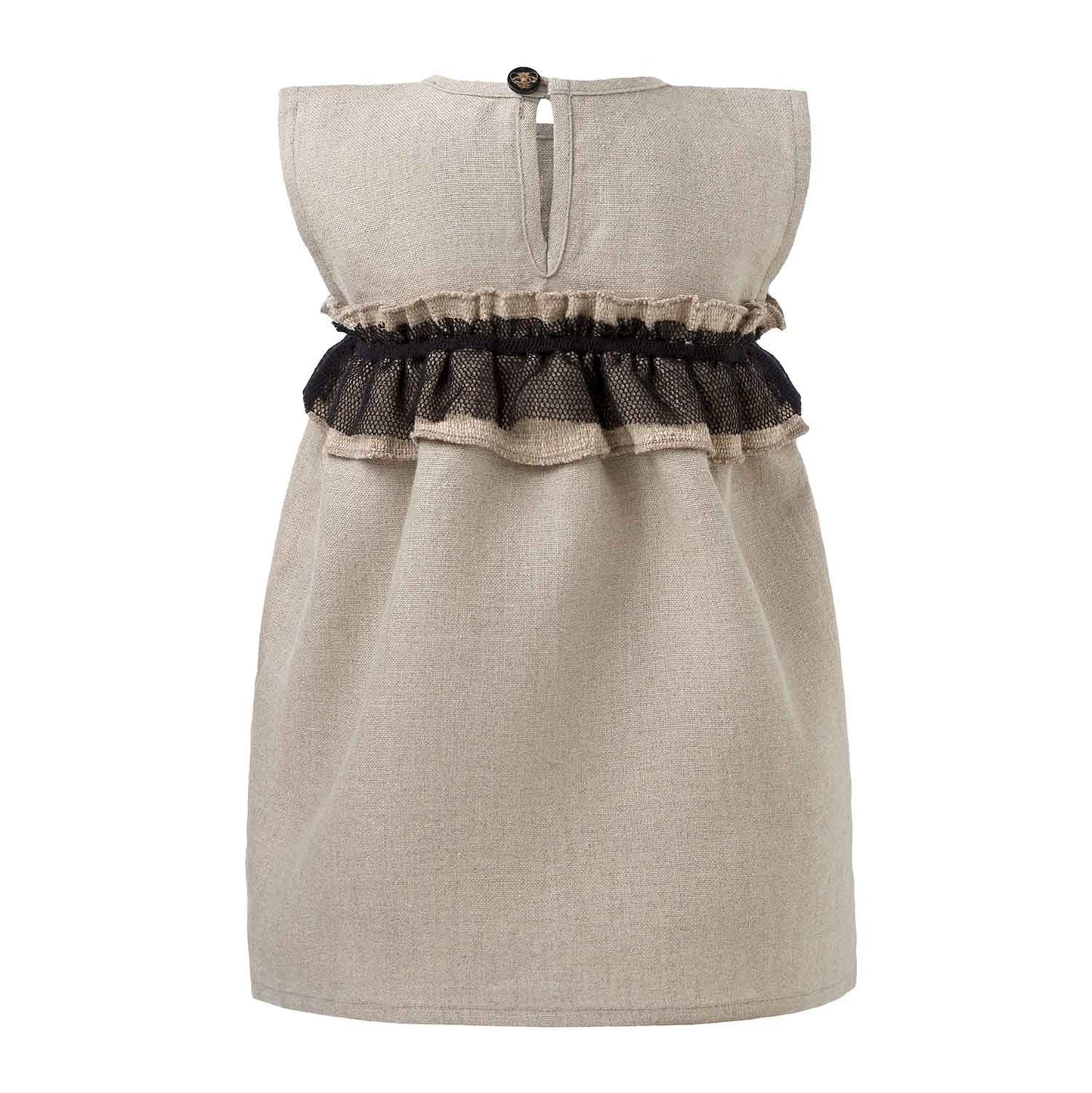 Linen Dress for Baby Girl-1