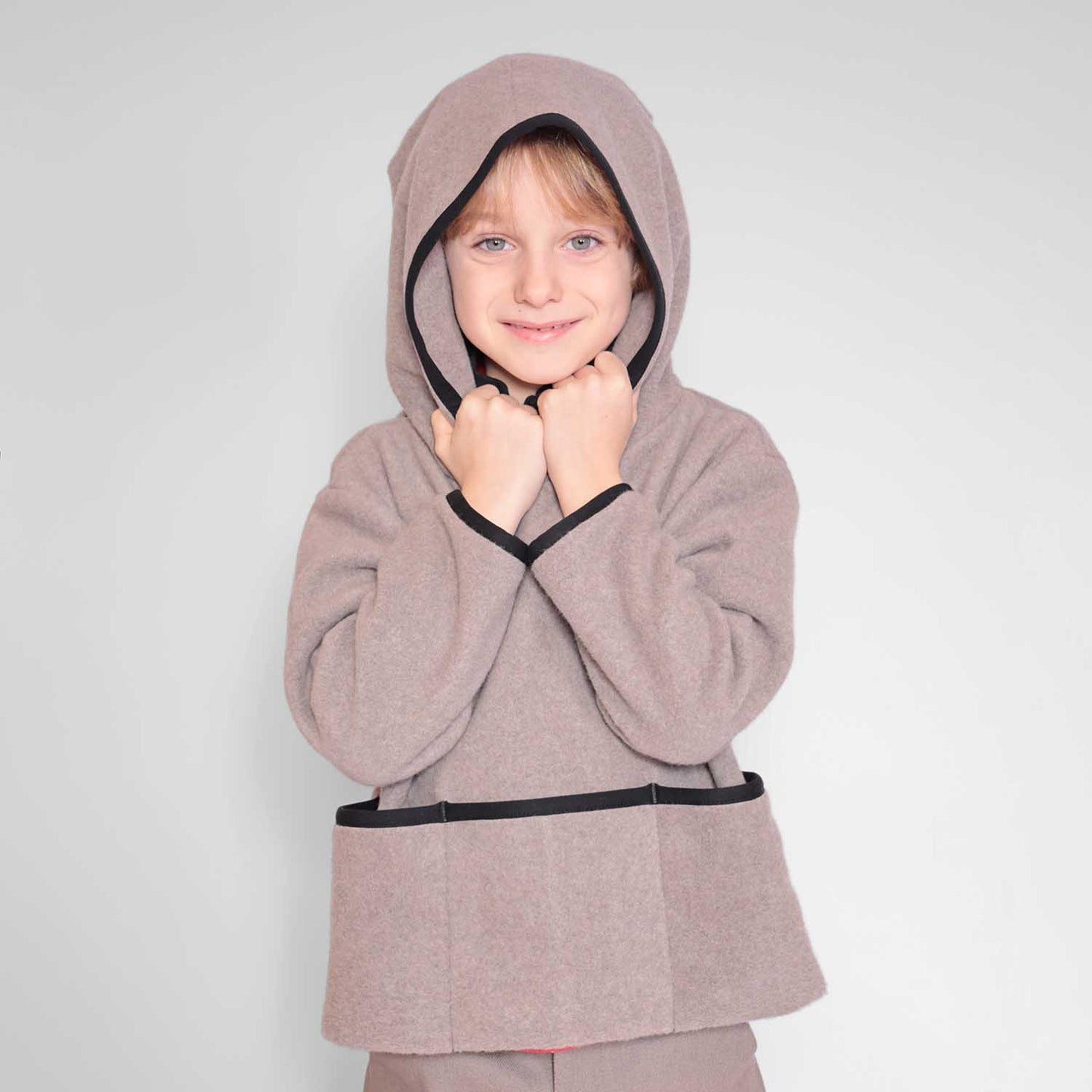 Fleece Pullover Hoodie-2