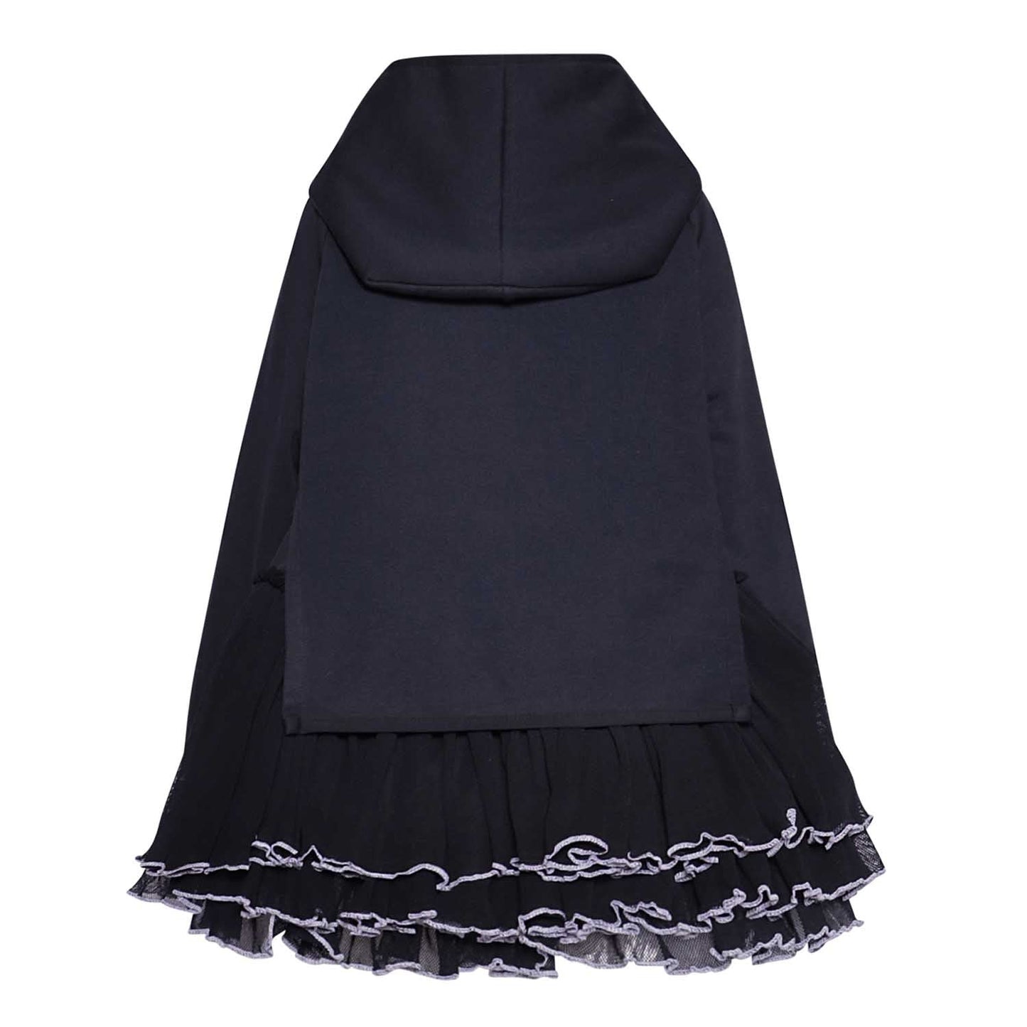 Black Designer Hoodie for Kids-4