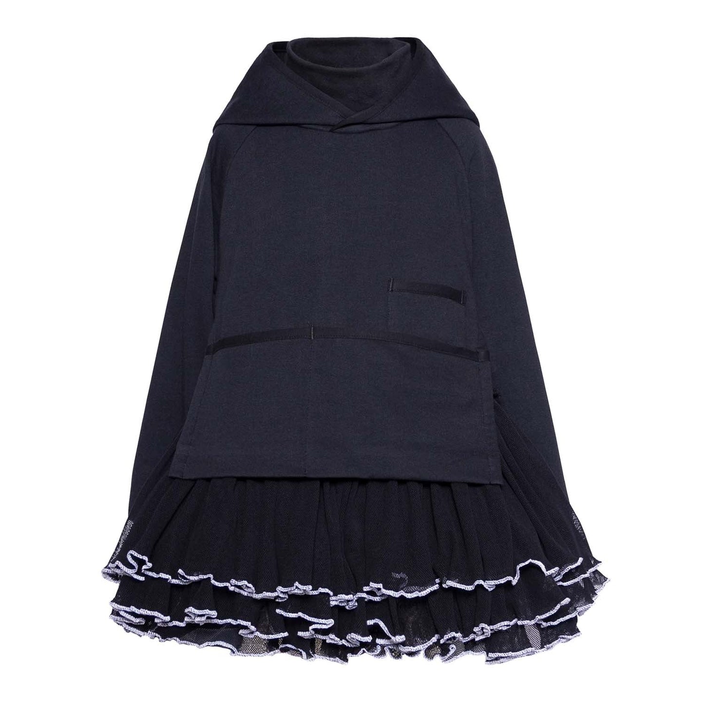 Black Designer Hoodie for Kids-0