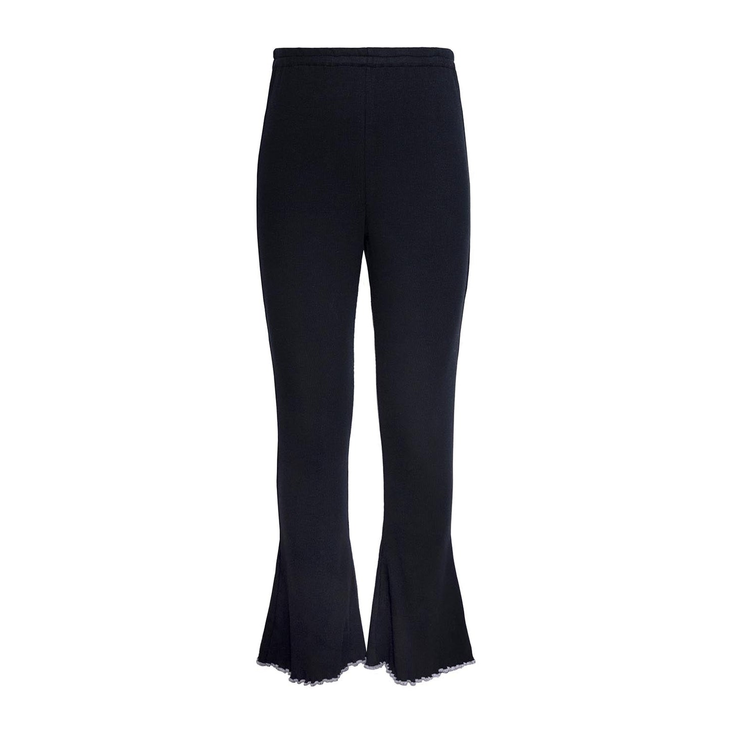 Black Flare Leggings-0