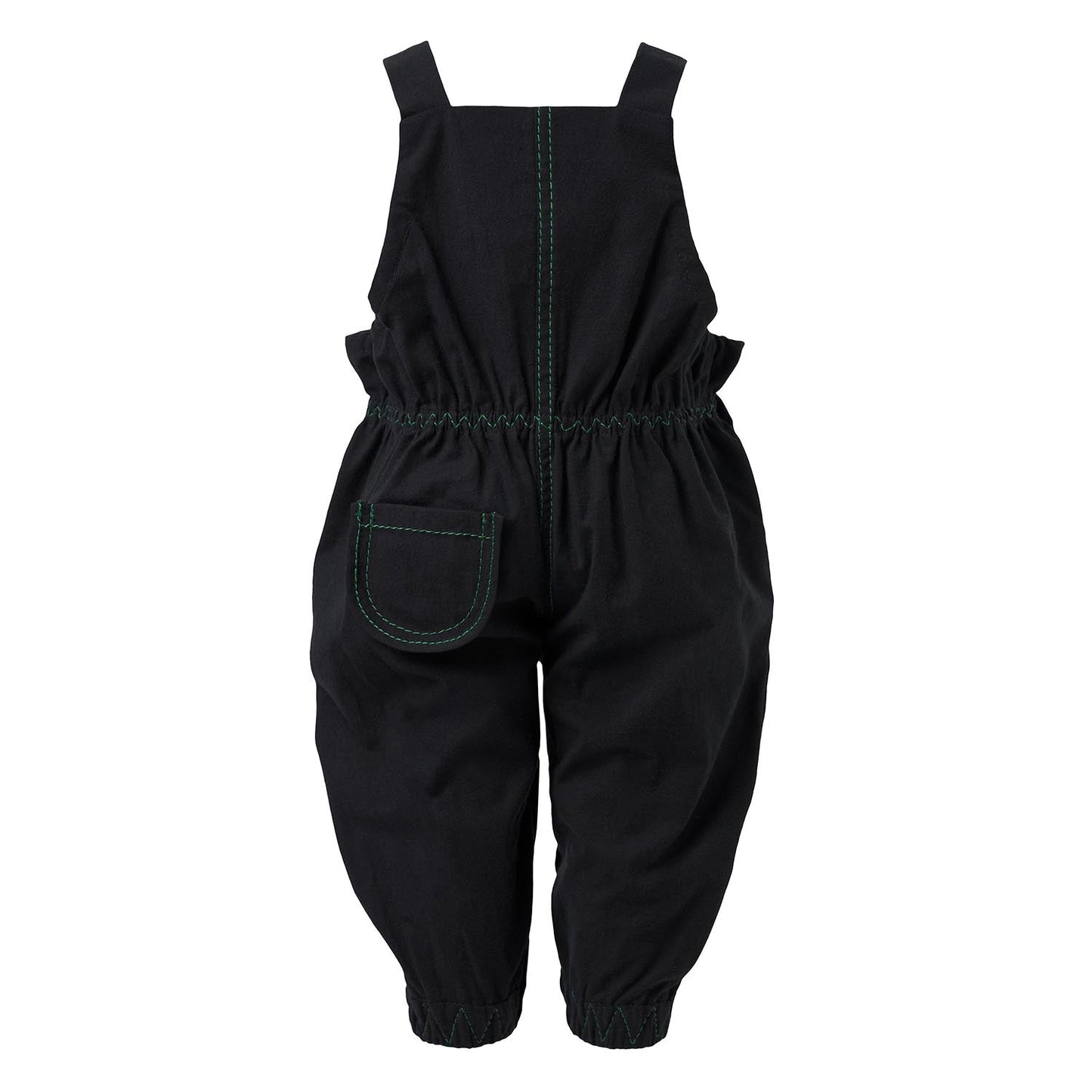 Baby Black Playsuit-1