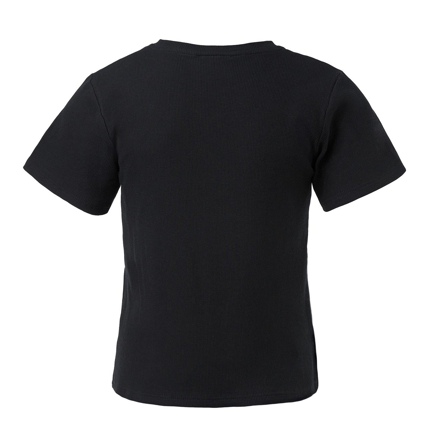 V-Neck Fine Jersey Top-2