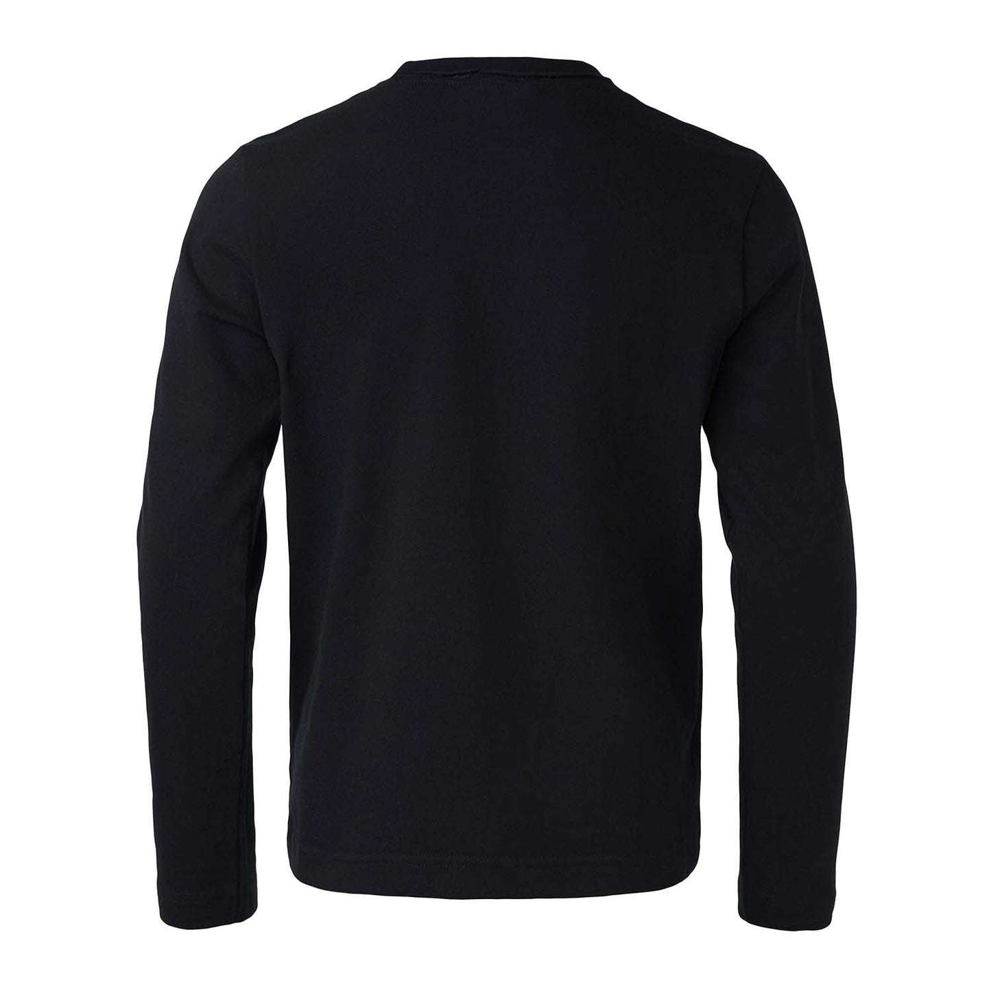 Kids Black Longsleeve Top with Orangutan Application-2