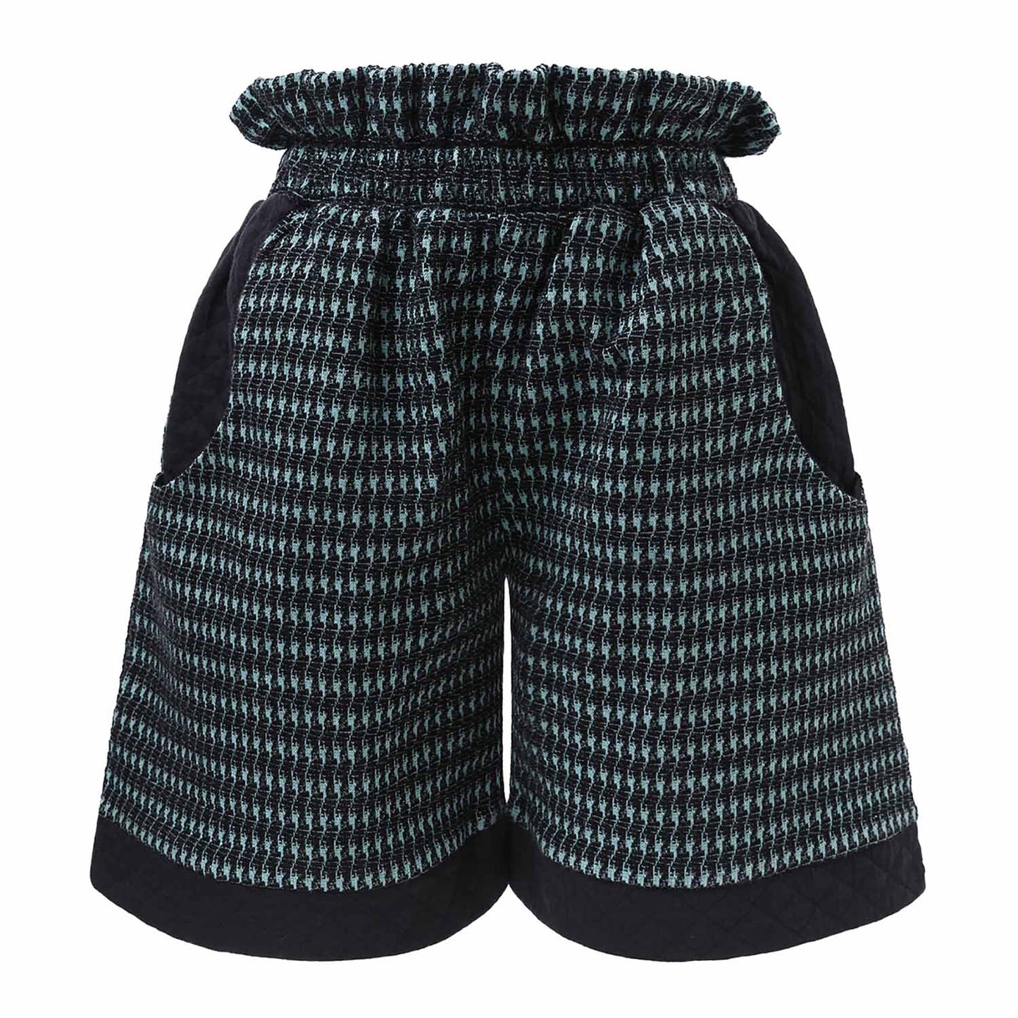 Black and Blue Culottes-0
