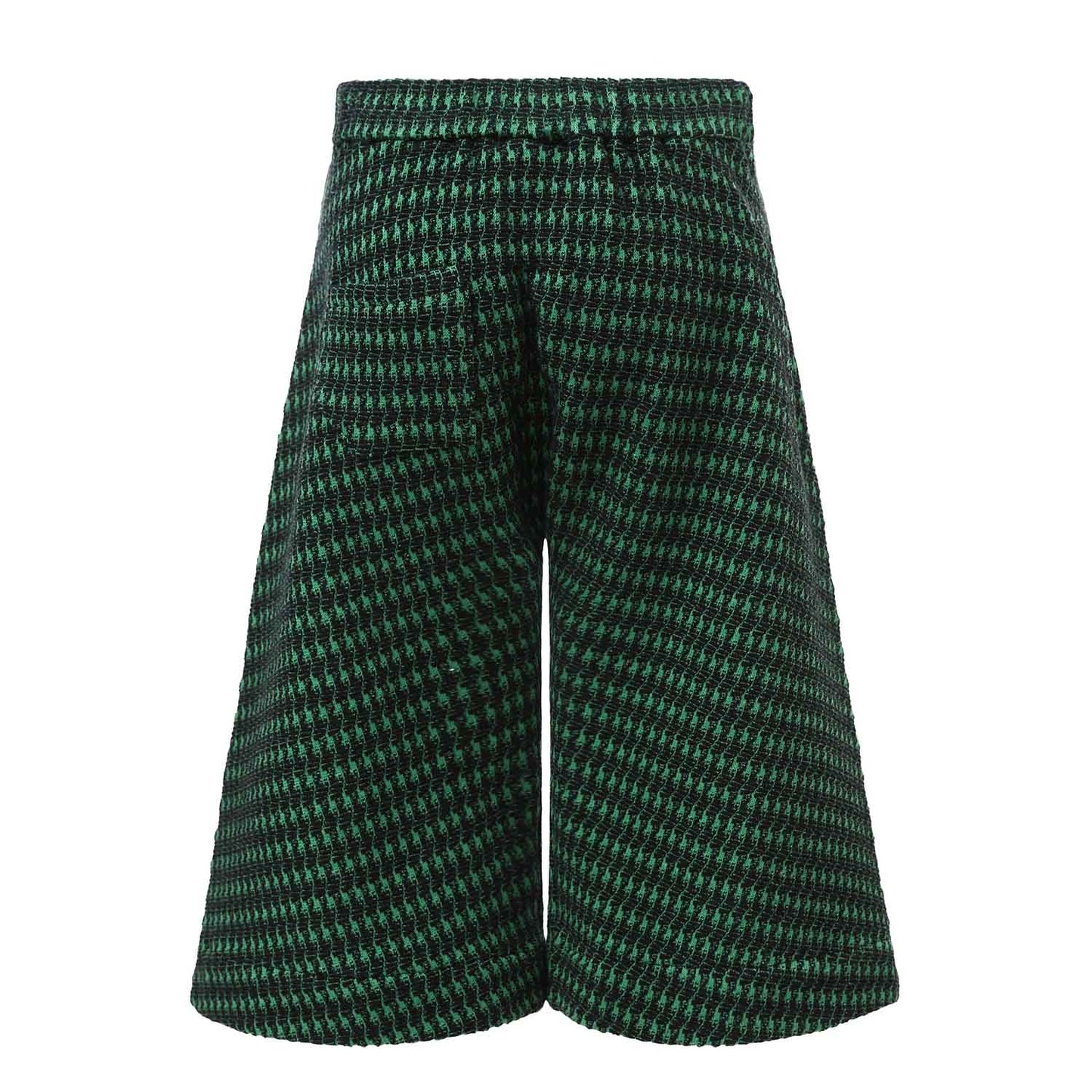 Green Culottes Shorts-3