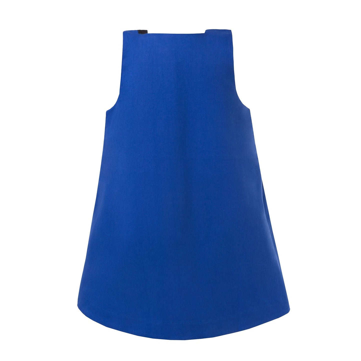 Blue Trapeze Dress-1