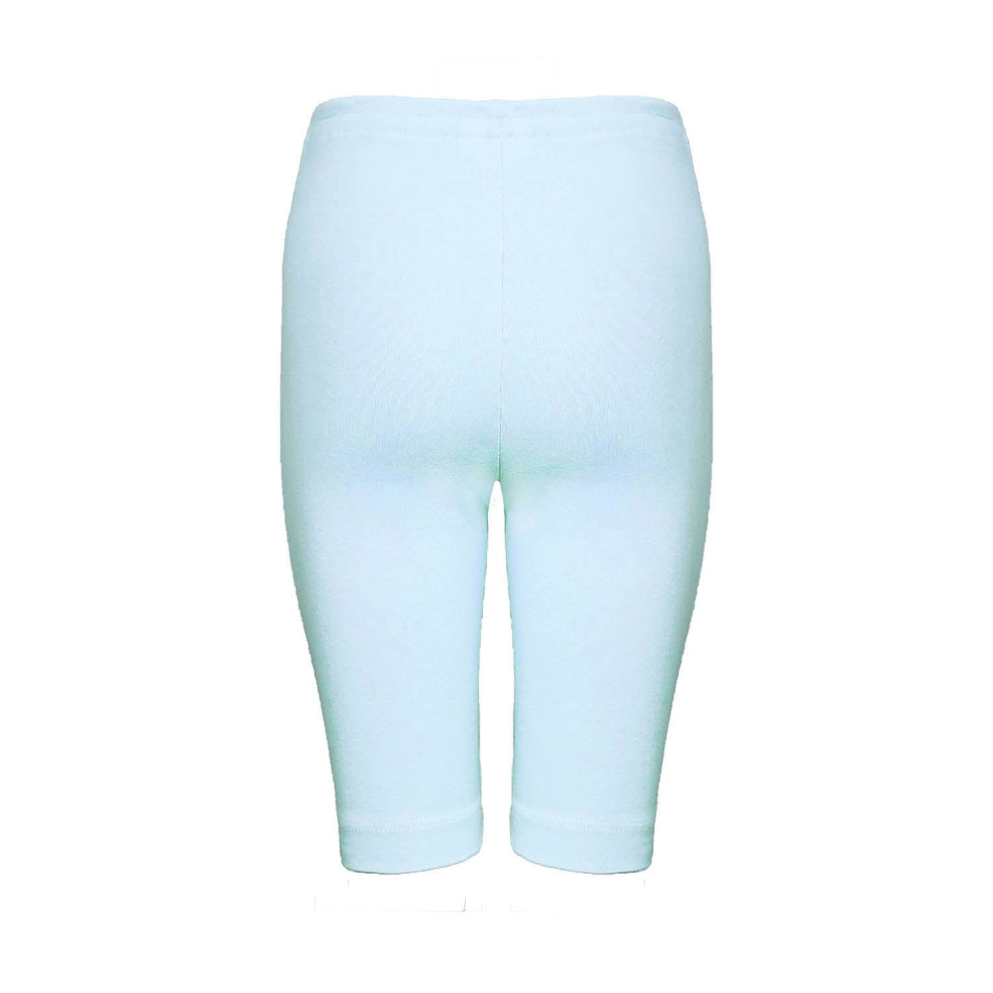 Boys and Girls Bike Shorts in Blue Jersey-2