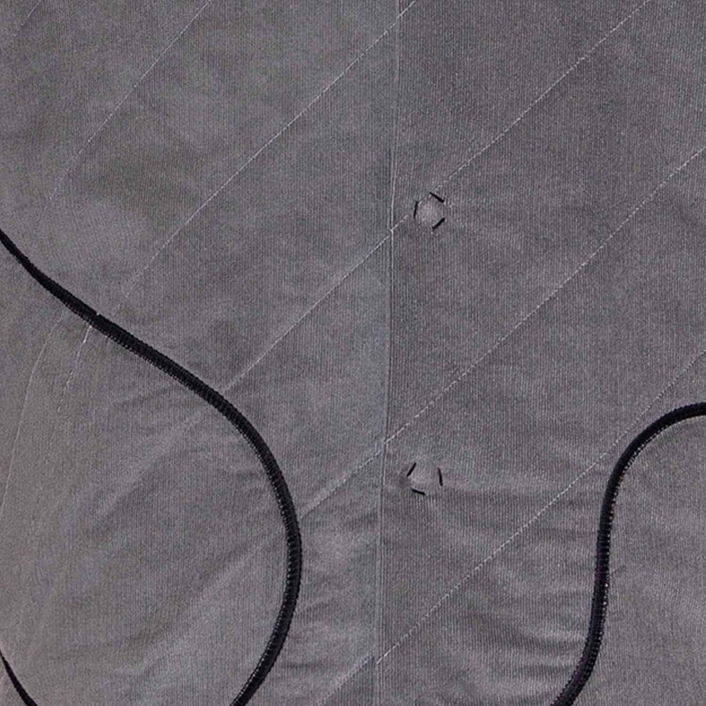 Grey Velvet Jacket with Short Sleeves-3