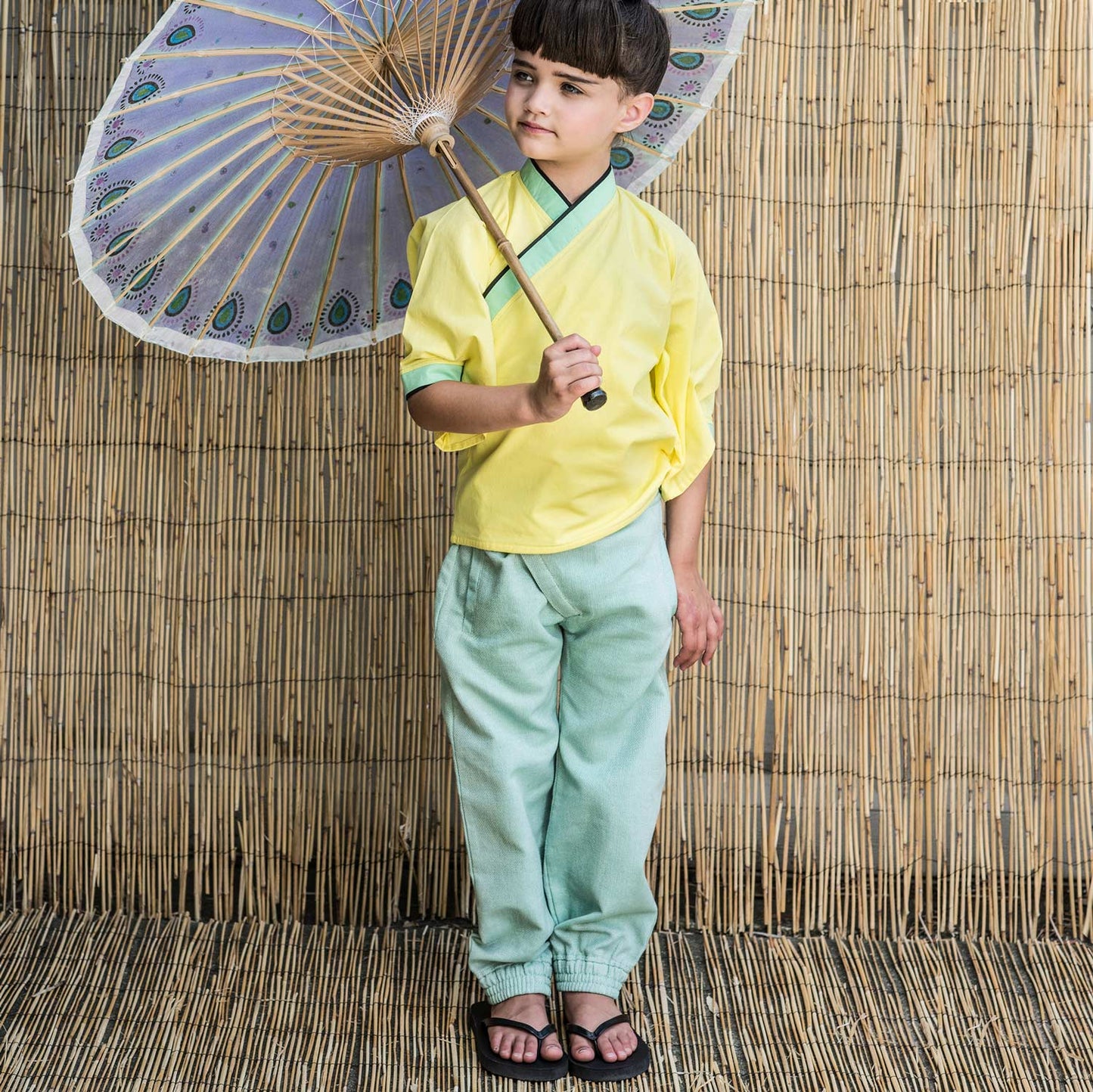 Pirate Pants Organic Cotton Girls & Boys Trousers-1