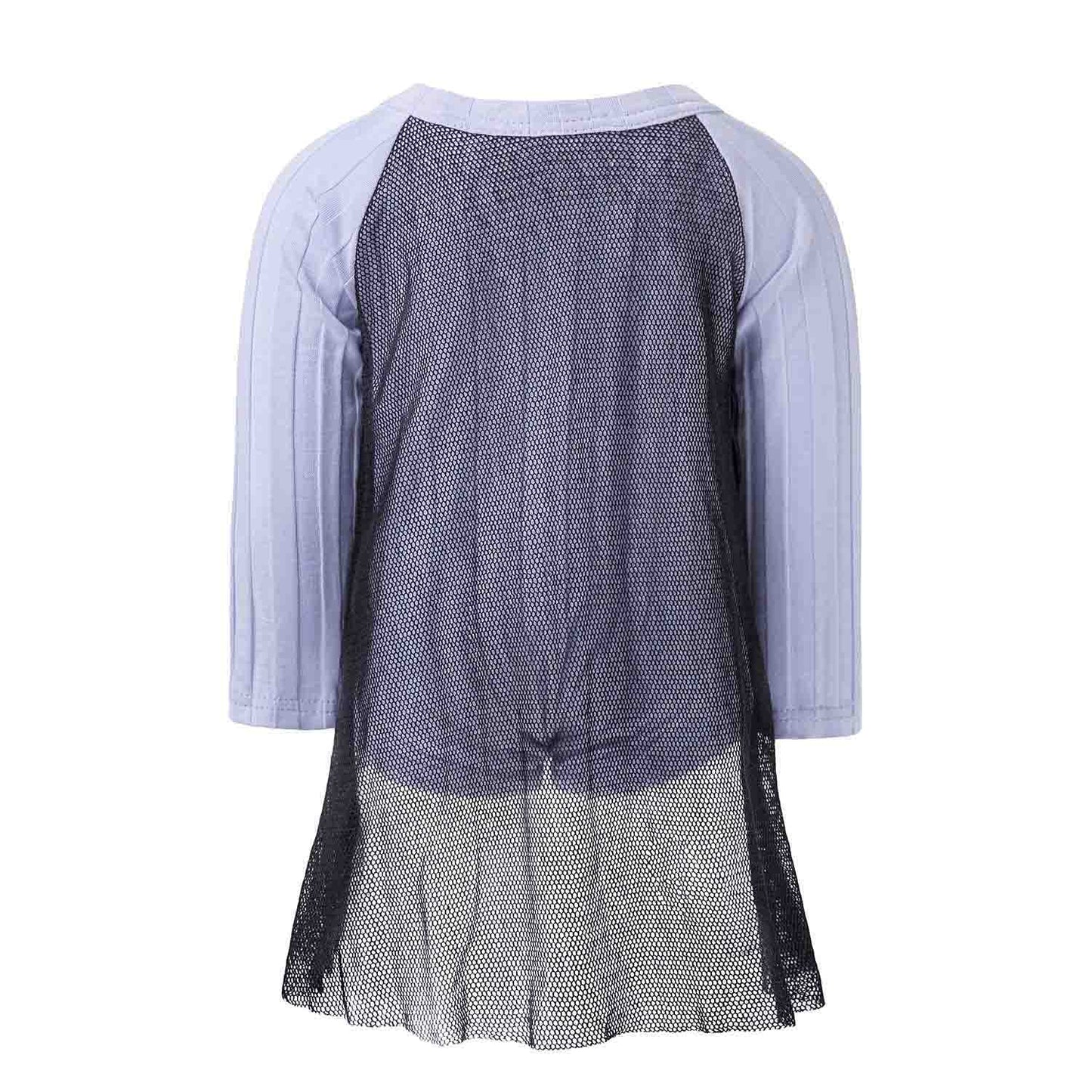 Lilac Baby Onesie with Mesh-1