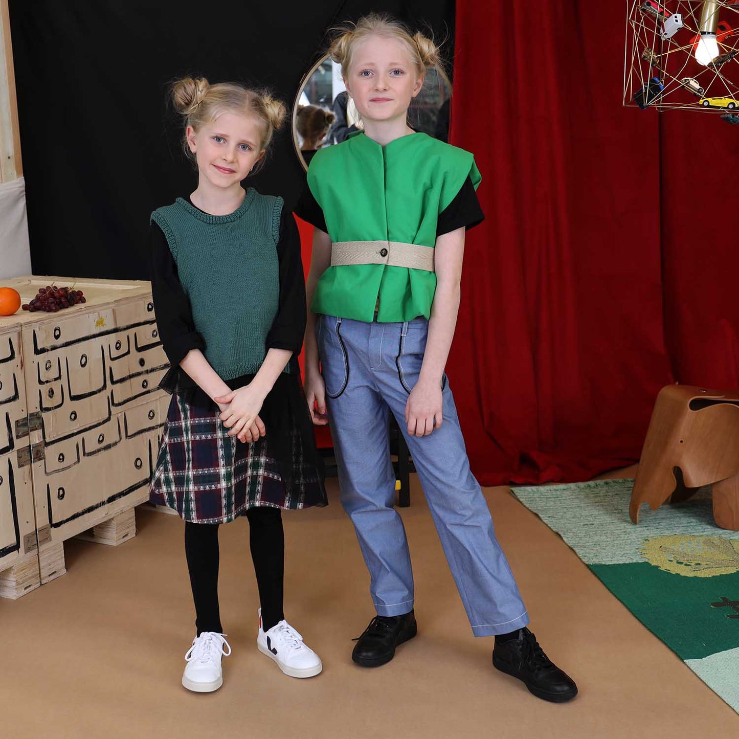 Tartan Skirt-1