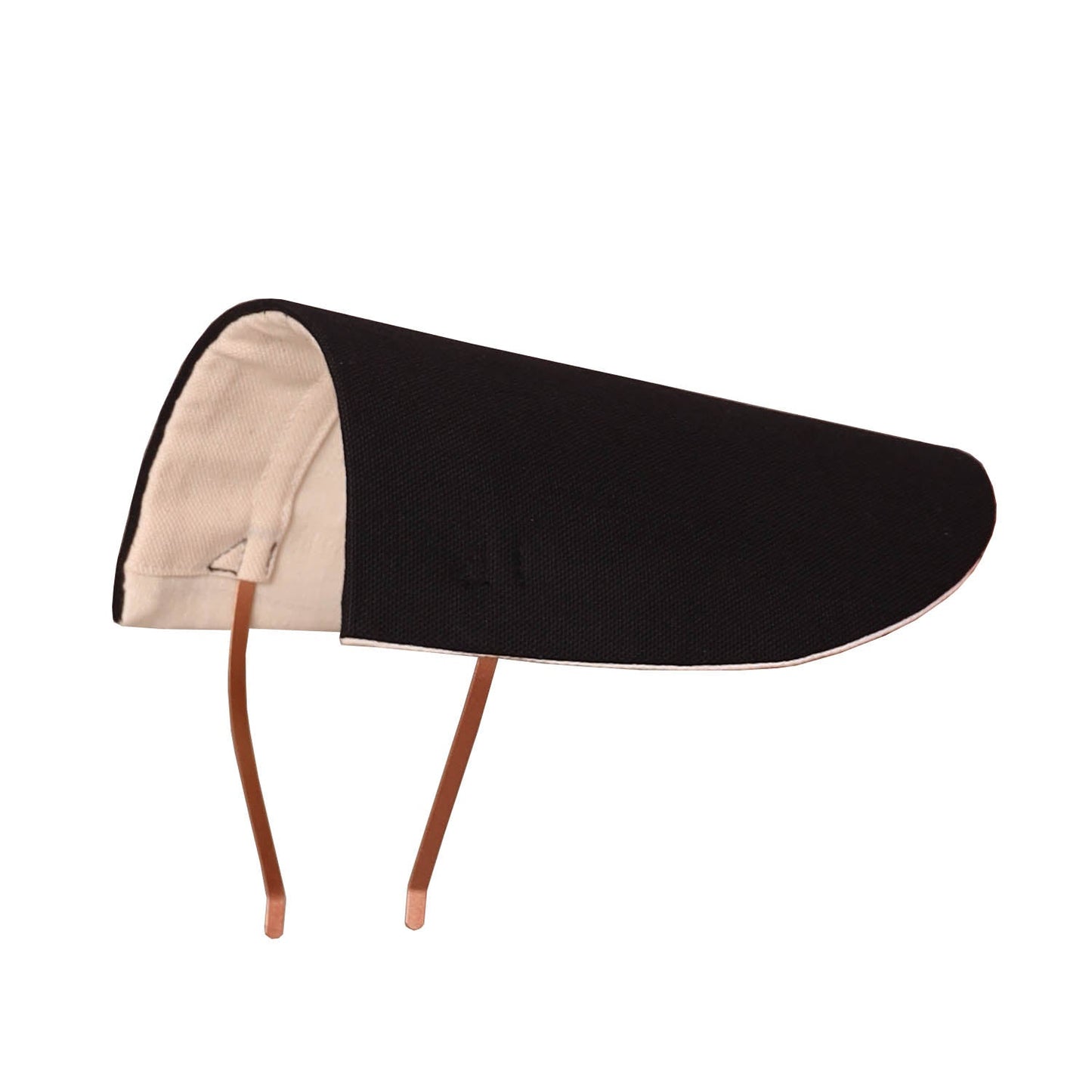Black Cotton Cap-2