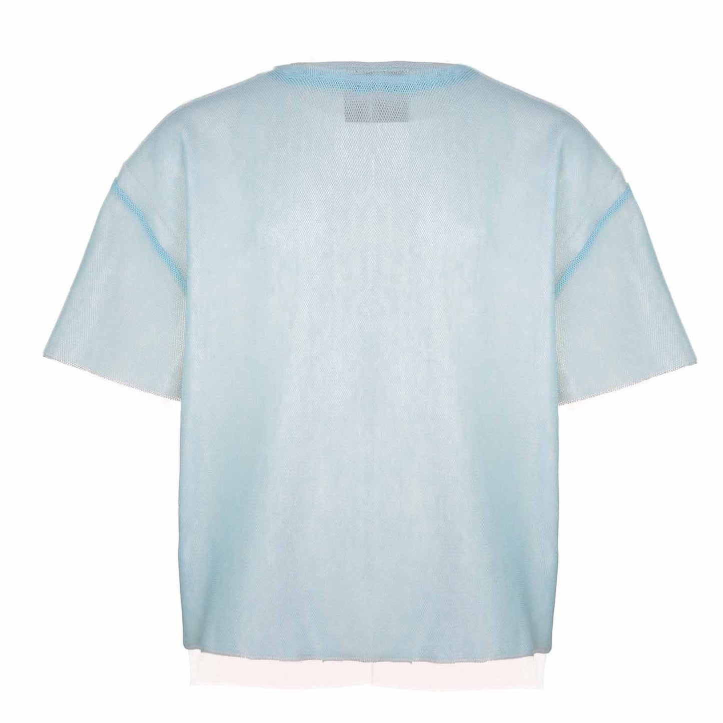 Kids' Oversized Blue Sheer T-Shirt-2