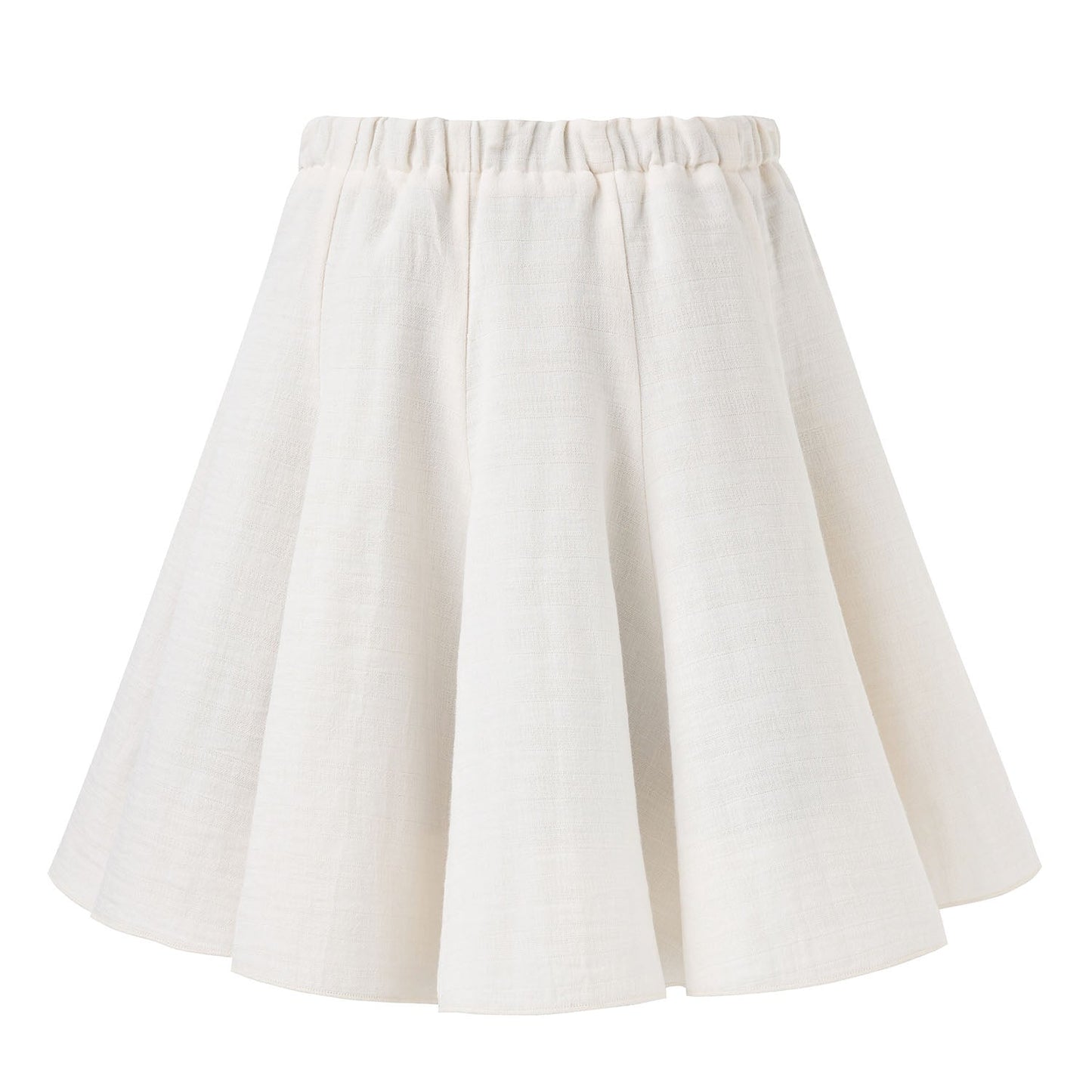 White Circle Skirt-2
