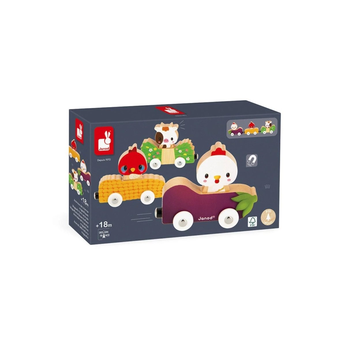 Janod Magnetic Pets - Farm