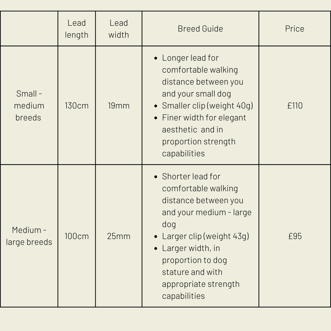 Silver apple leather lead - mezetto