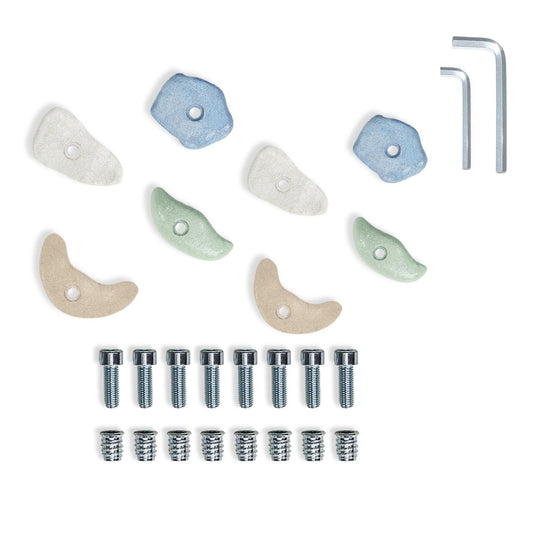 MAMOI® Climbing wall holds for kids | Climbing stones | Climbing holds for kids | Kids Climbing Holds | Rock Climbing Holds | Climbing Wall Holds | Climbing Holds for Wall | Made in EU-0